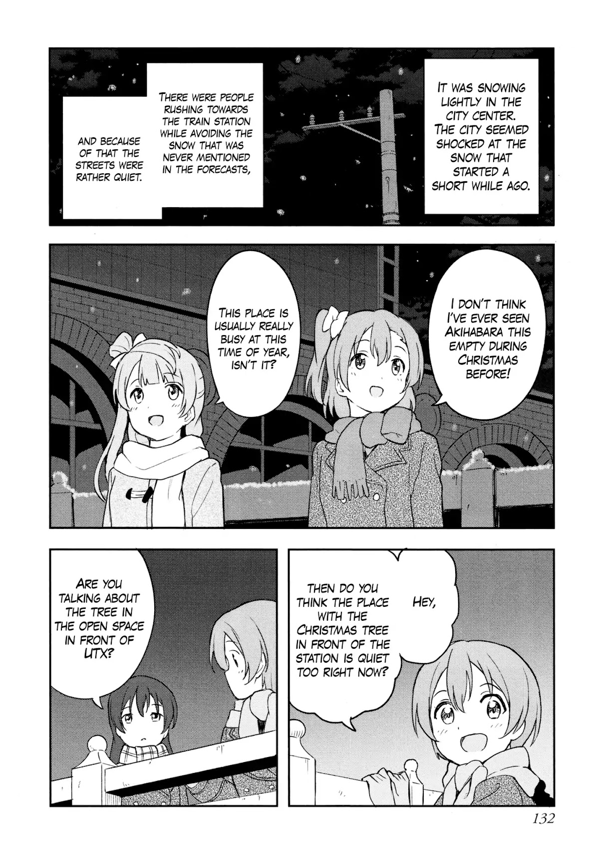 Love Live! School Idol Diary (Second Season) Chapter 3.4 page 16 - Vol.3 Chapter 4: µ's' Christmas Party