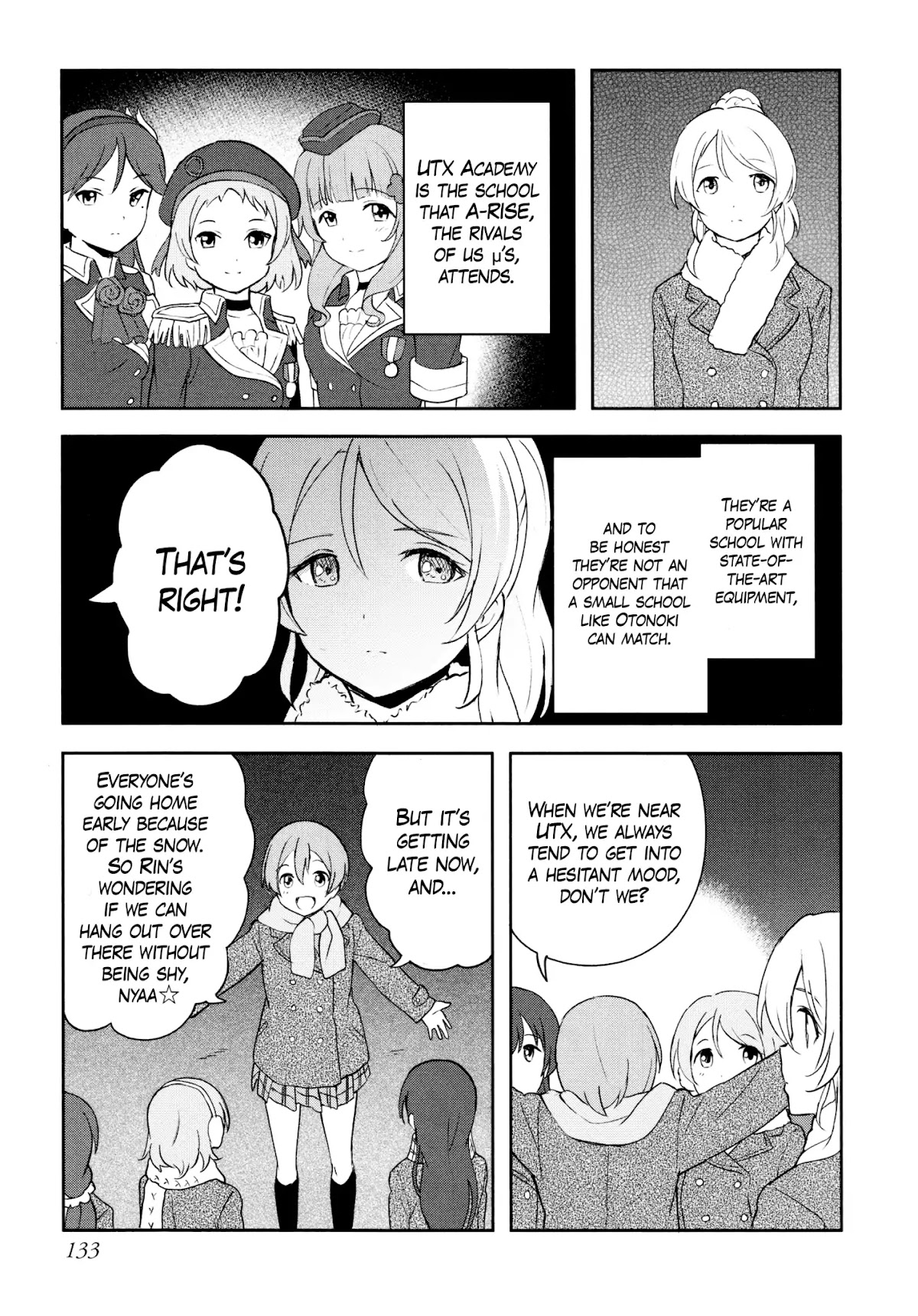Love Live! School Idol Diary (Second Season) Chapter 3.4 page 17 - Vol.3 Chapter 4: µ's' Christmas Party