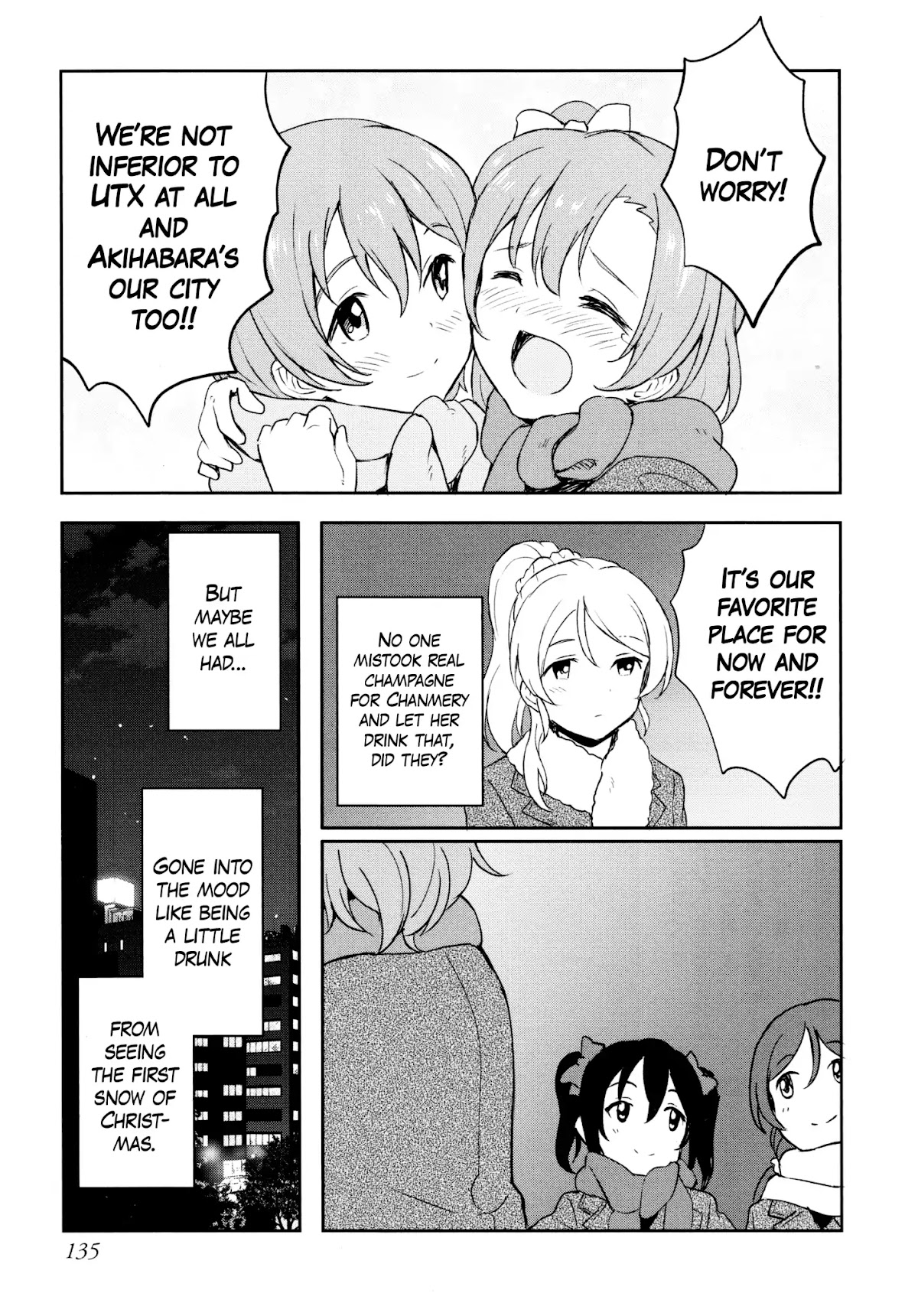 Love Live! School Idol Diary (Second Season) Chapter 3.4 page 19 - Vol.3 Chapter 4: µ's' Christmas Party