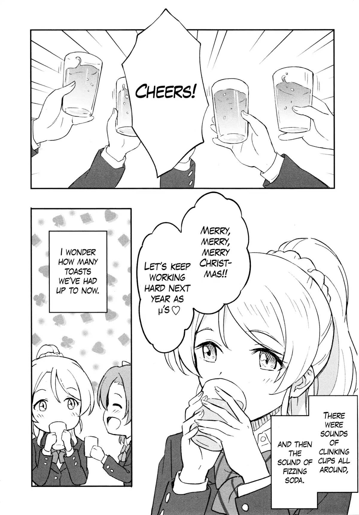 Love Live! School Idol Diary (Second Season) Chapter 3.4 page 2 - Vol.3 Chapter 4: µ's' Christmas Party