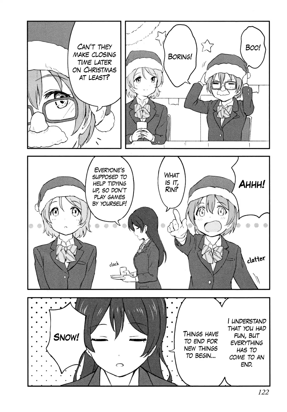 Love Live! School Idol Diary (Second Season) Chapter 3.4 page 6 - Vol.3 Chapter 4: µ's' Christmas Party