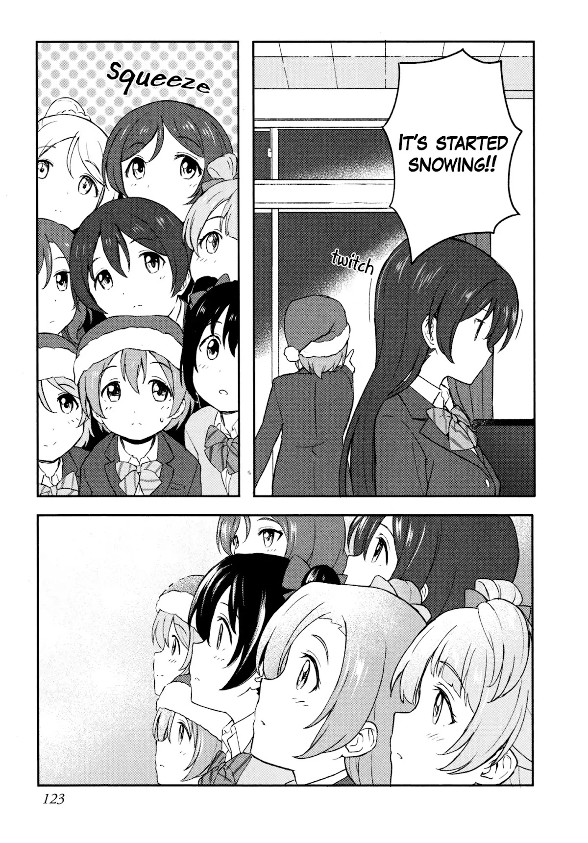 Love Live! School Idol Diary (Second Season) Chapter 3.4 page 7 - Vol.3 Chapter 4: µ's' Christmas Party