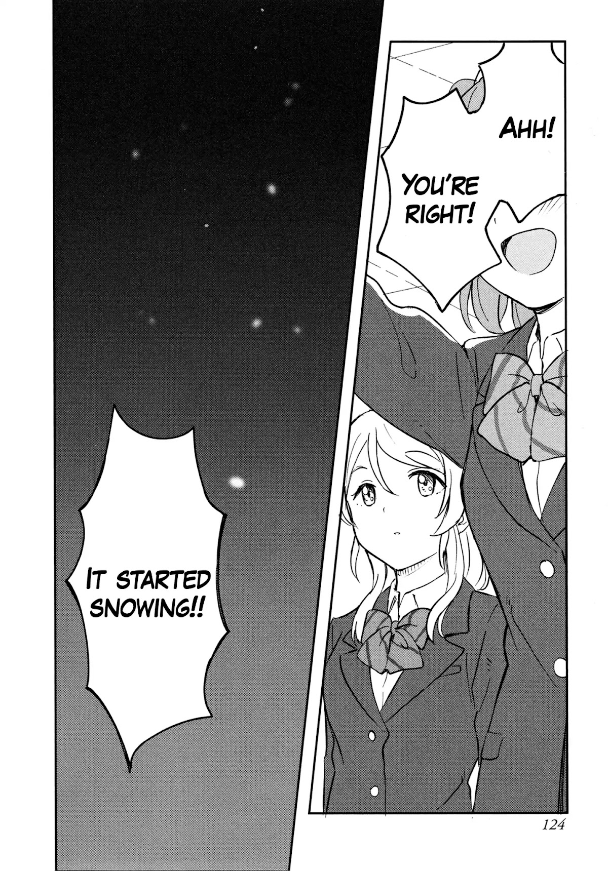 Love Live! School Idol Diary (Second Season) Chapter 3.4 page 8 - Vol.3 Chapter 4: µ's' Christmas Party