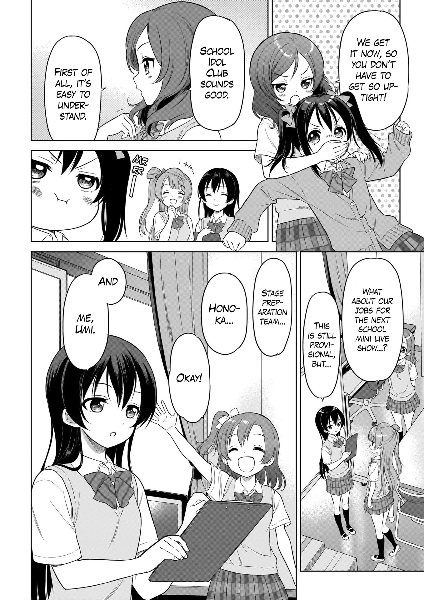 Love Live! School Idol Diary Special Edition Chapter 1 page 12 - Chapter 1: Go First Years!