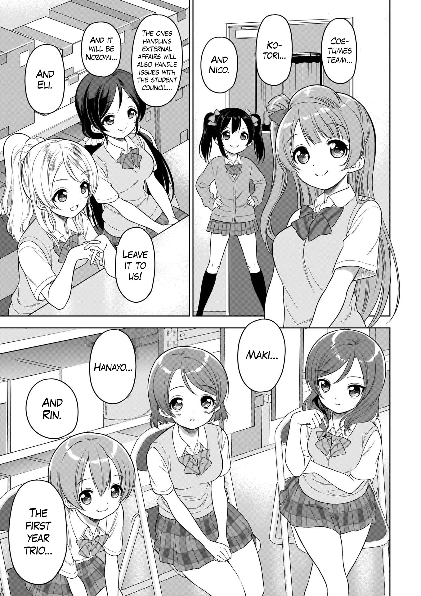 Love Live! School Idol Diary Special Edition Chapter 1 page 13 - Chapter 1: Go First Years!