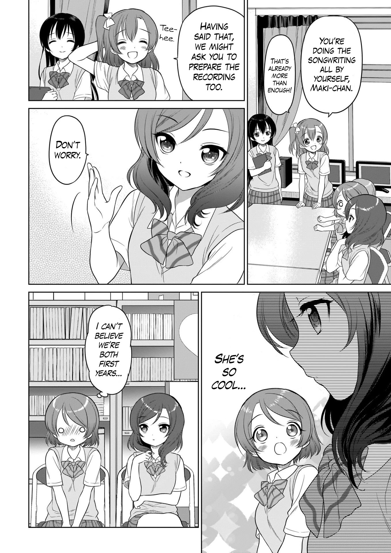 Love Live! School Idol Diary Special Edition Chapter 1 page 16 - Chapter 1: Go First Years!