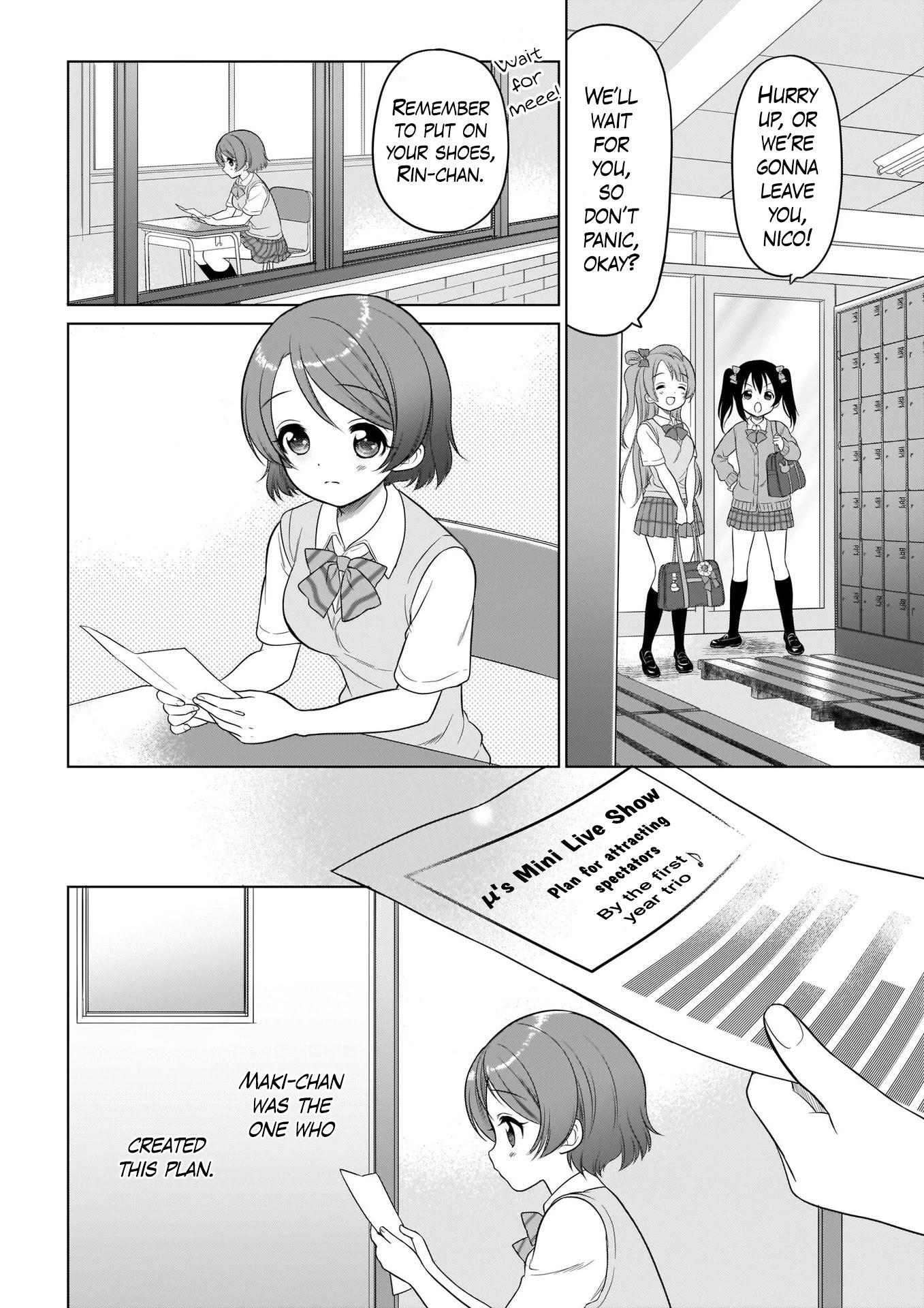 Love Live! School Idol Diary Special Edition Chapter 1 page 20 - Chapter 1: Go First Years!