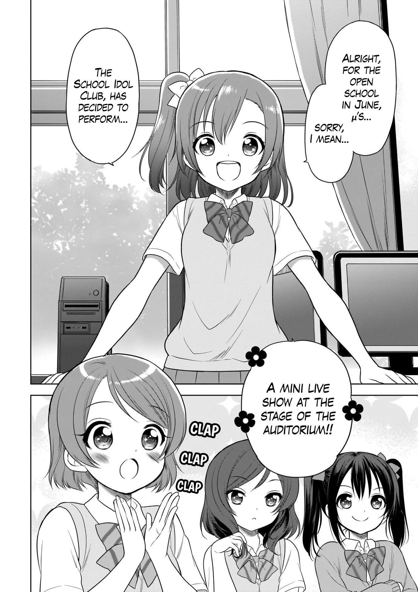Love Live! School Idol Diary Special Edition Chapter 1 page 8 - Chapter 1: Go First Years!