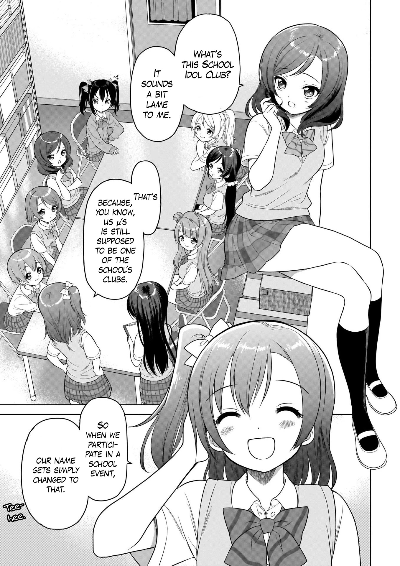 Love Live! School Idol Diary Special Edition Chapter 1 page 9 - Chapter 1: Go First Years!