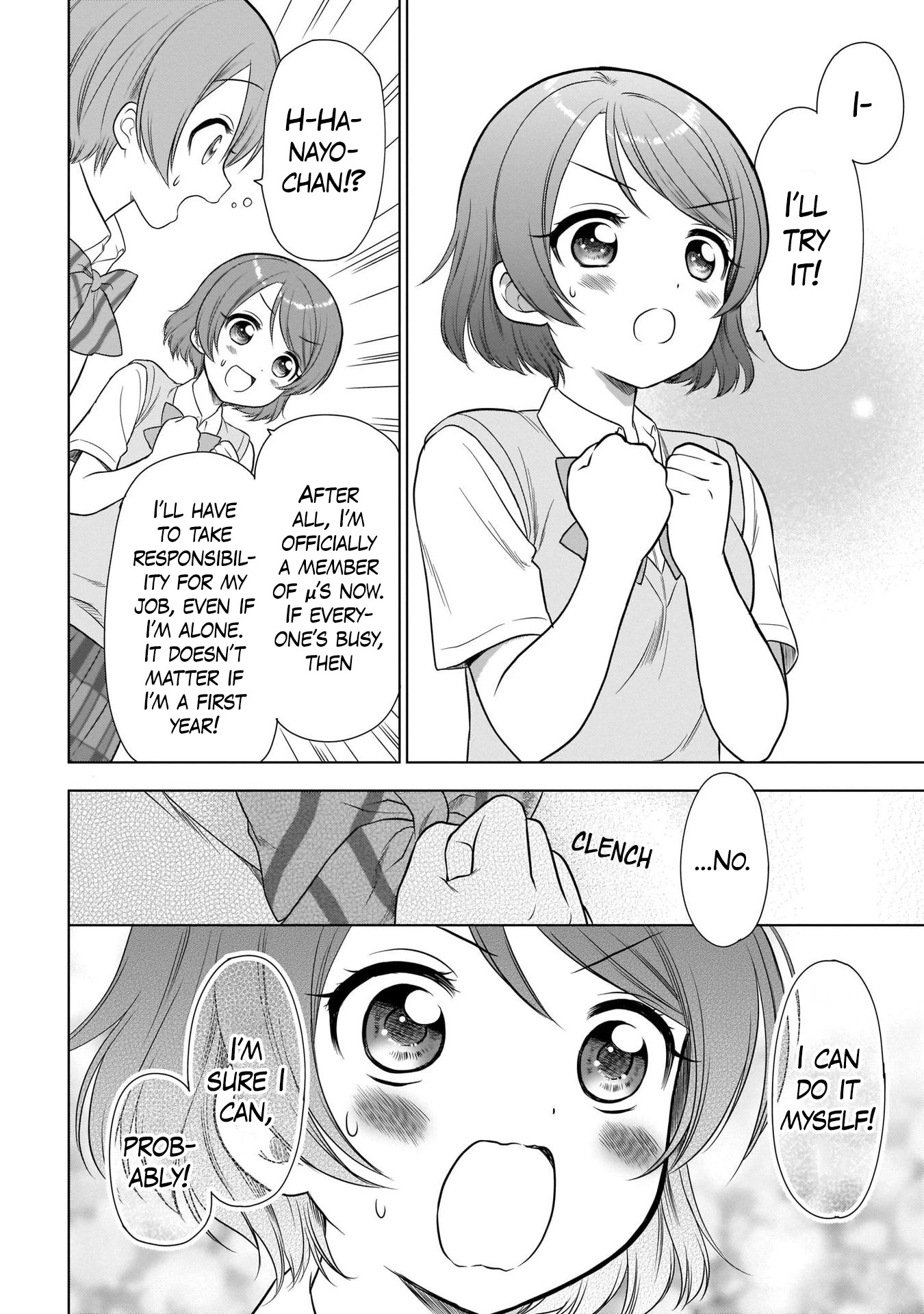 Love Live! School Idol Diary Special Edition Chapter 2 page 18 - Chapter 2: Go First Years! Continued