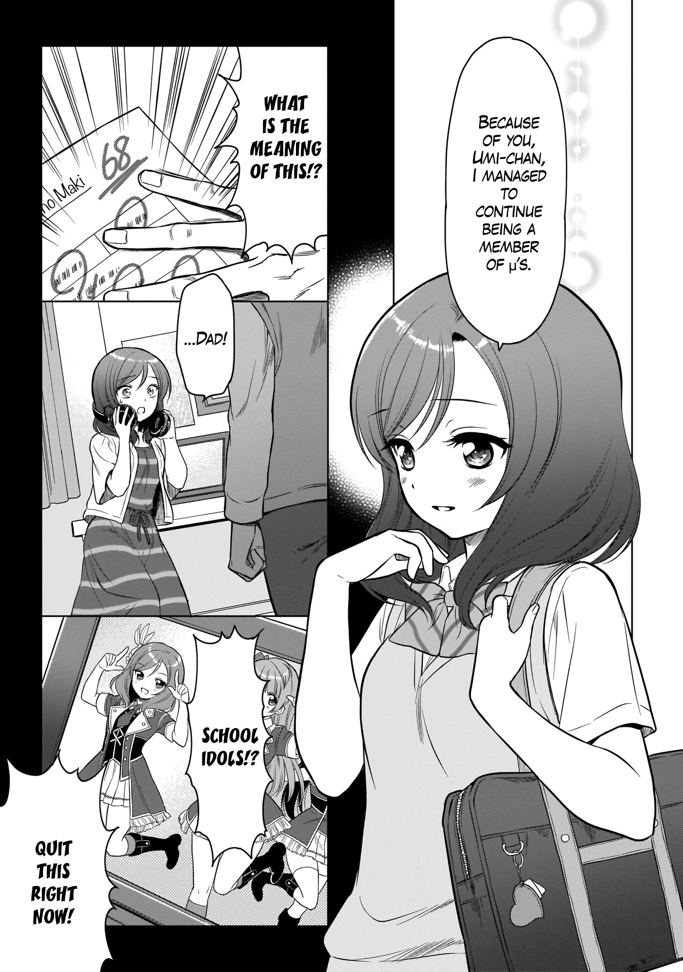 Love Live! School Idol Diary Special Edition Chapter 3 page 13 - Chapter 3: Forever in this City