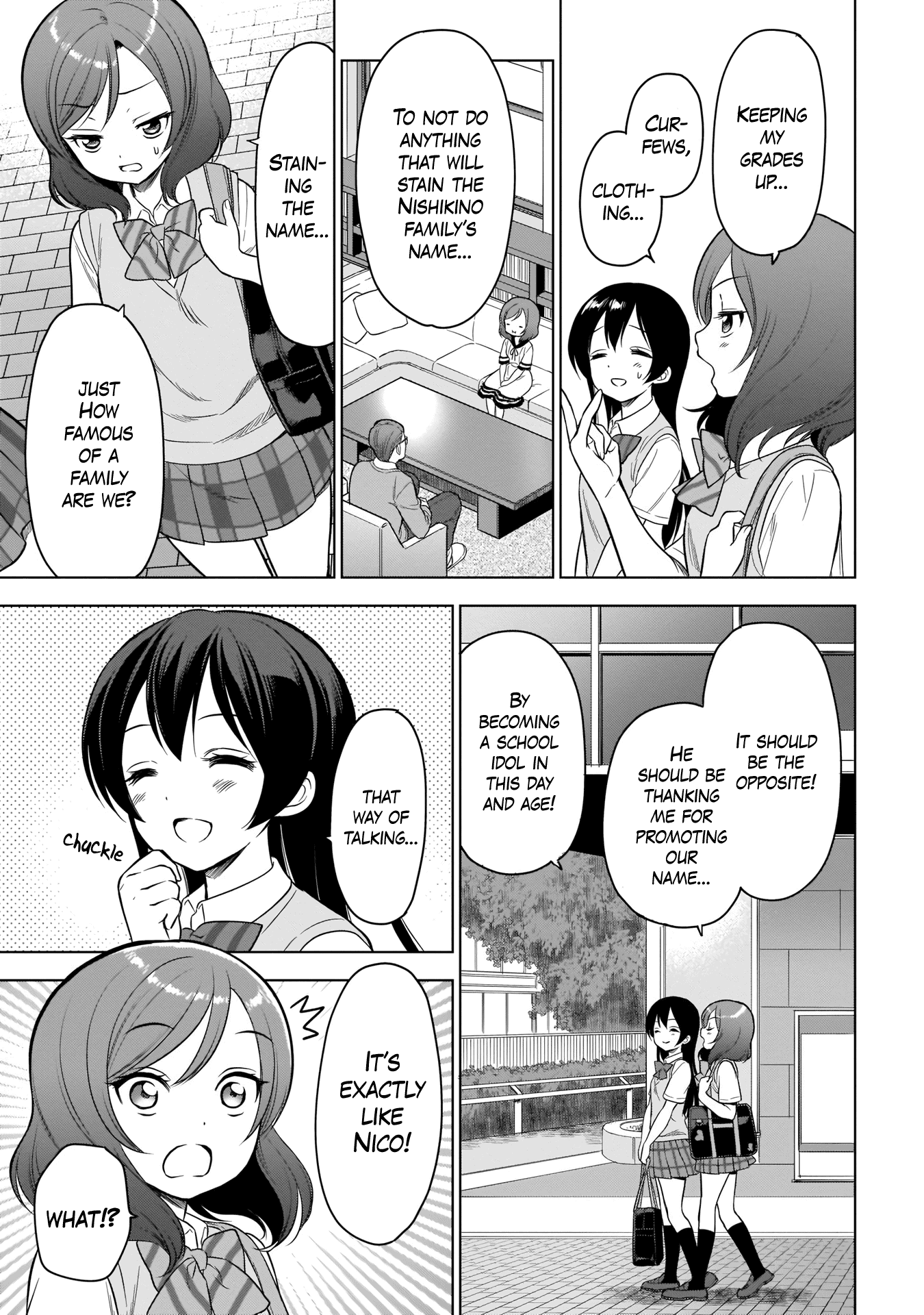 Love Live! School Idol Diary Special Edition Chapter 3 page 17 - Chapter 3: Forever in this City