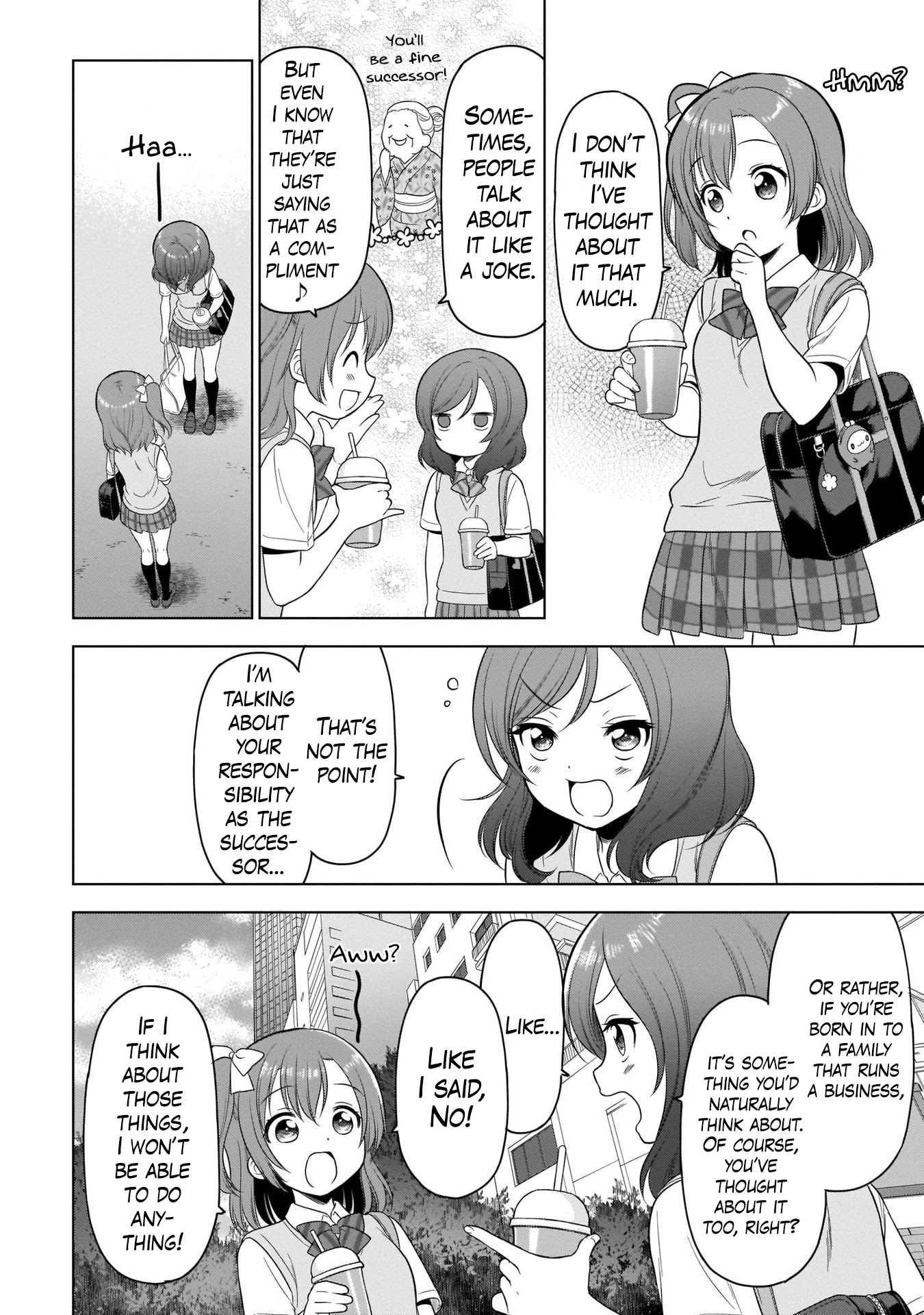 Love Live! School Idol Diary Special Edition Chapter 4 page 12 - Chapter 4: Forever in this City Continued
