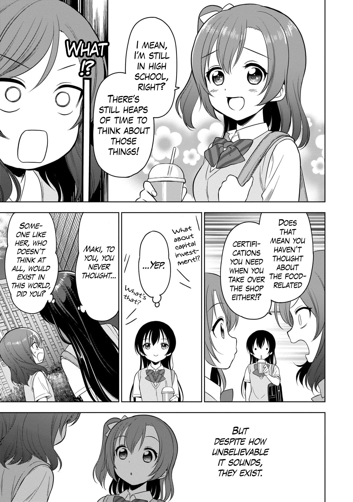 Love Live! School Idol Diary Special Edition Chapter 4 page 13 - Chapter 4: Forever in this City Continued