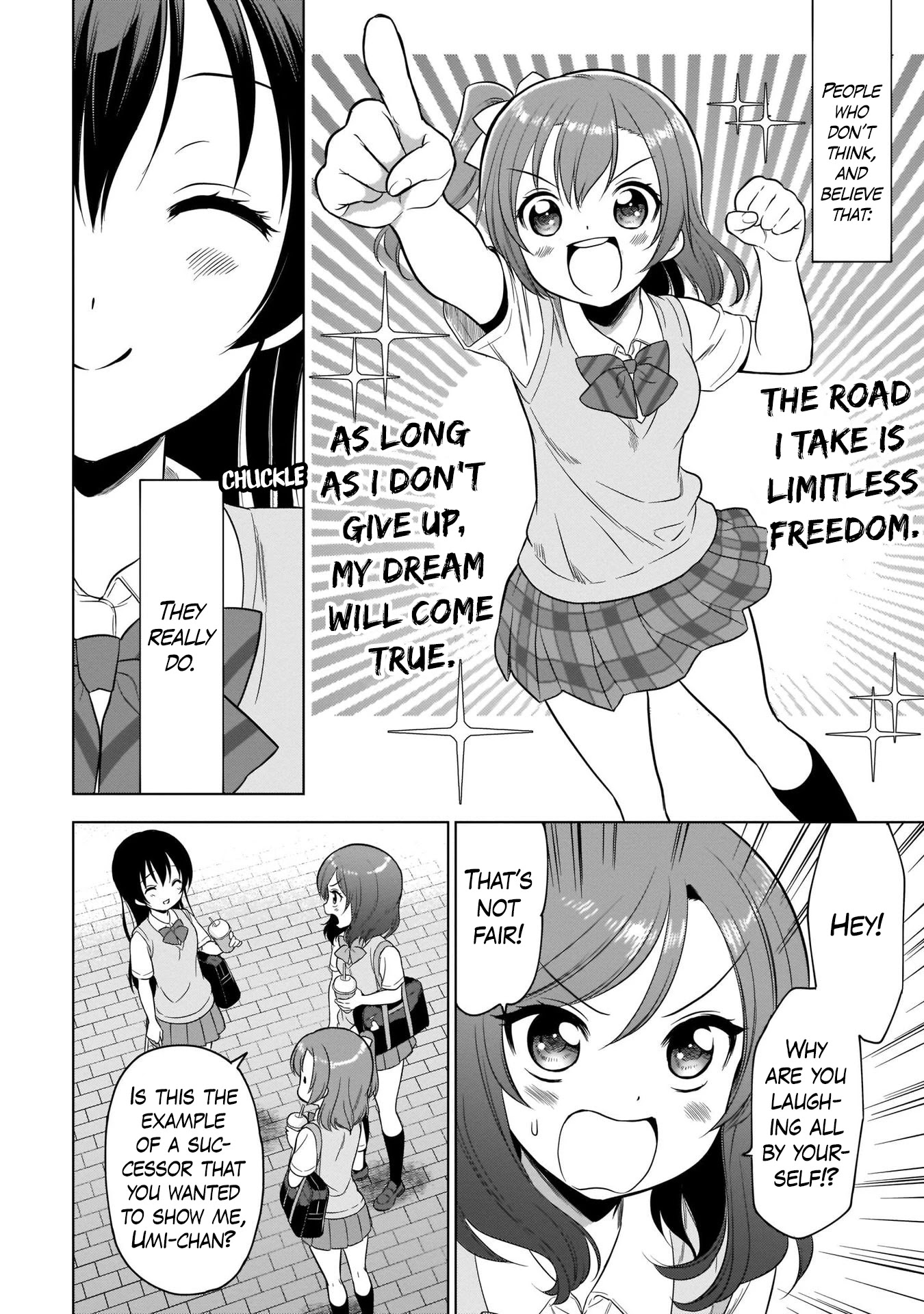 Love Live! School Idol Diary Special Edition Chapter 4 page 14 - Chapter 4: Forever in this City Continued