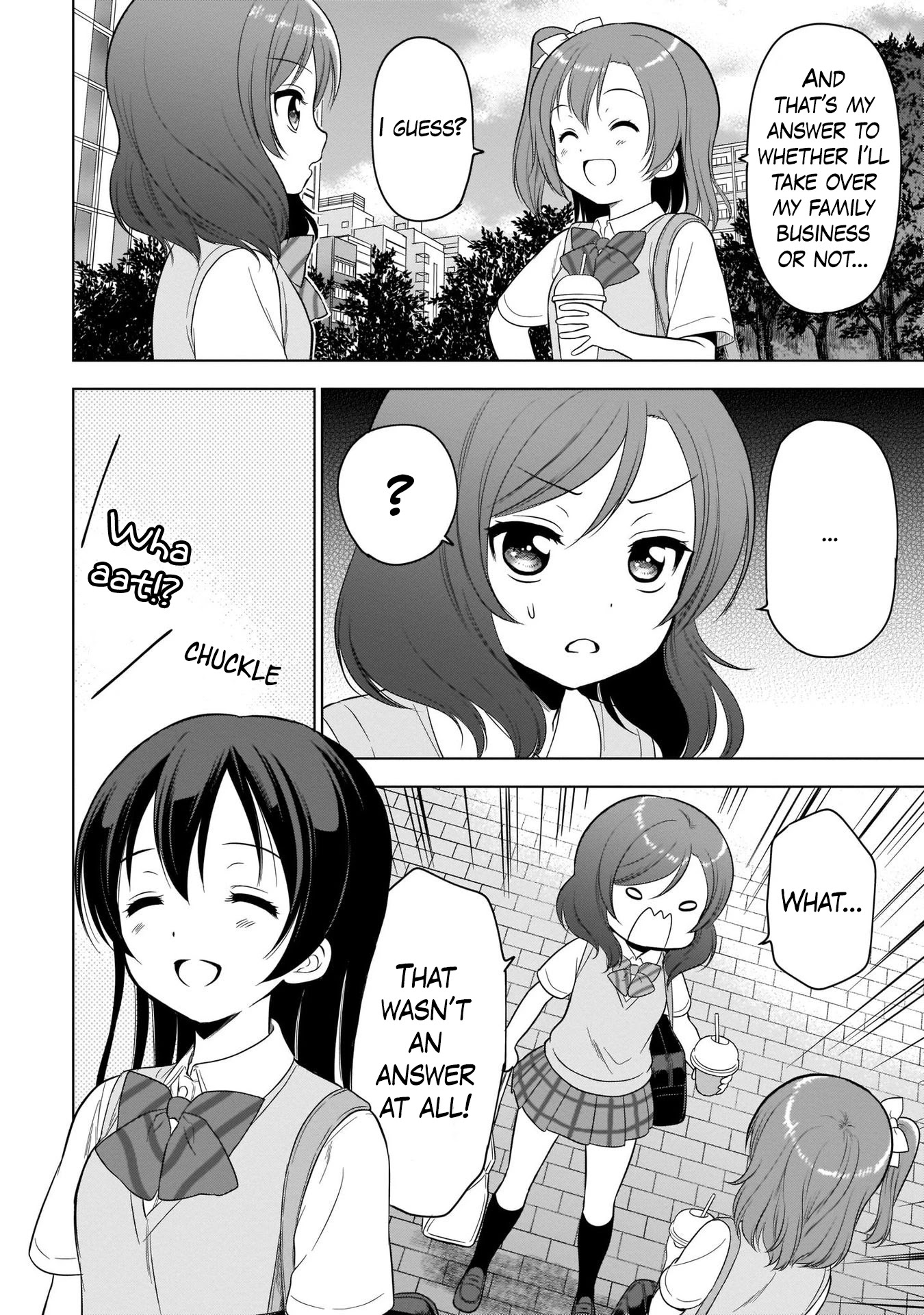 Love Live! School Idol Diary Special Edition Chapter 4 page 29 - Chapter 4: Forever in this City Continued