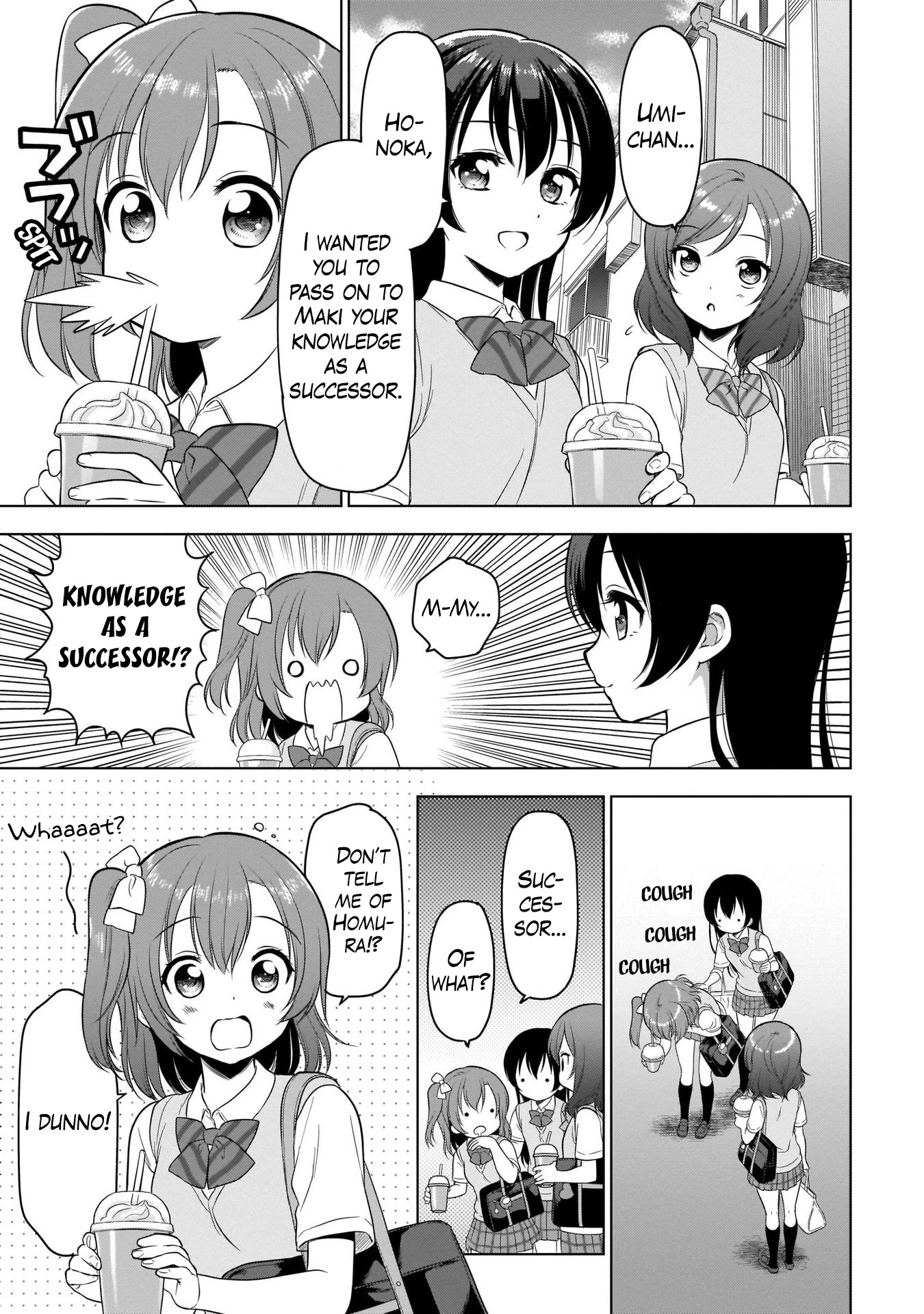 Love Live! School Idol Diary Special Edition Chapter 4 page 9 - Chapter 4: Forever in this City Continued