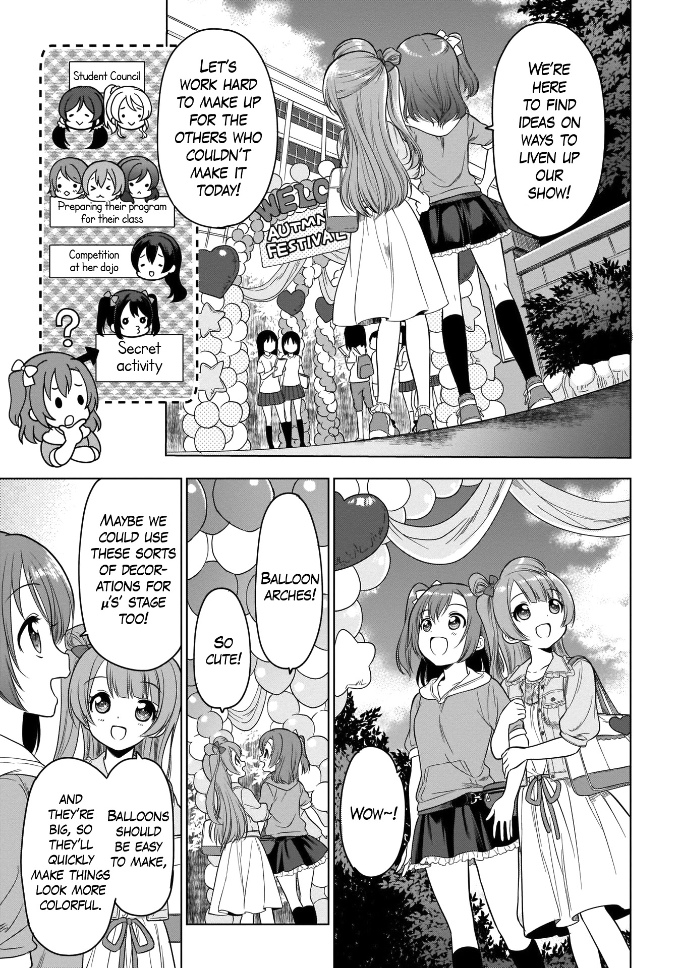 Love Live! School Idol Diary Special Edition Chapter 5 page 13 - Chapter 5: A Date Together in the Fall♪