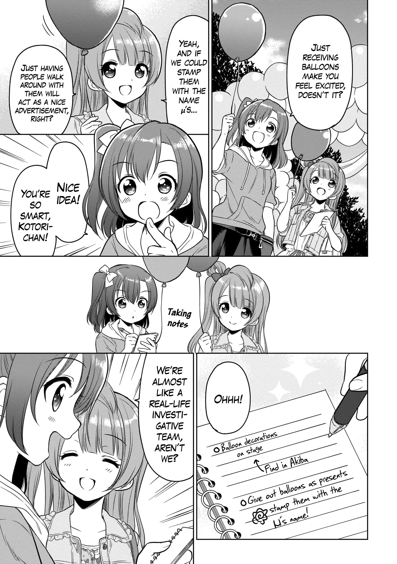 Love Live! School Idol Diary Special Edition Chapter 5 page 15 - Chapter 5: A Date Together in the Fall♪