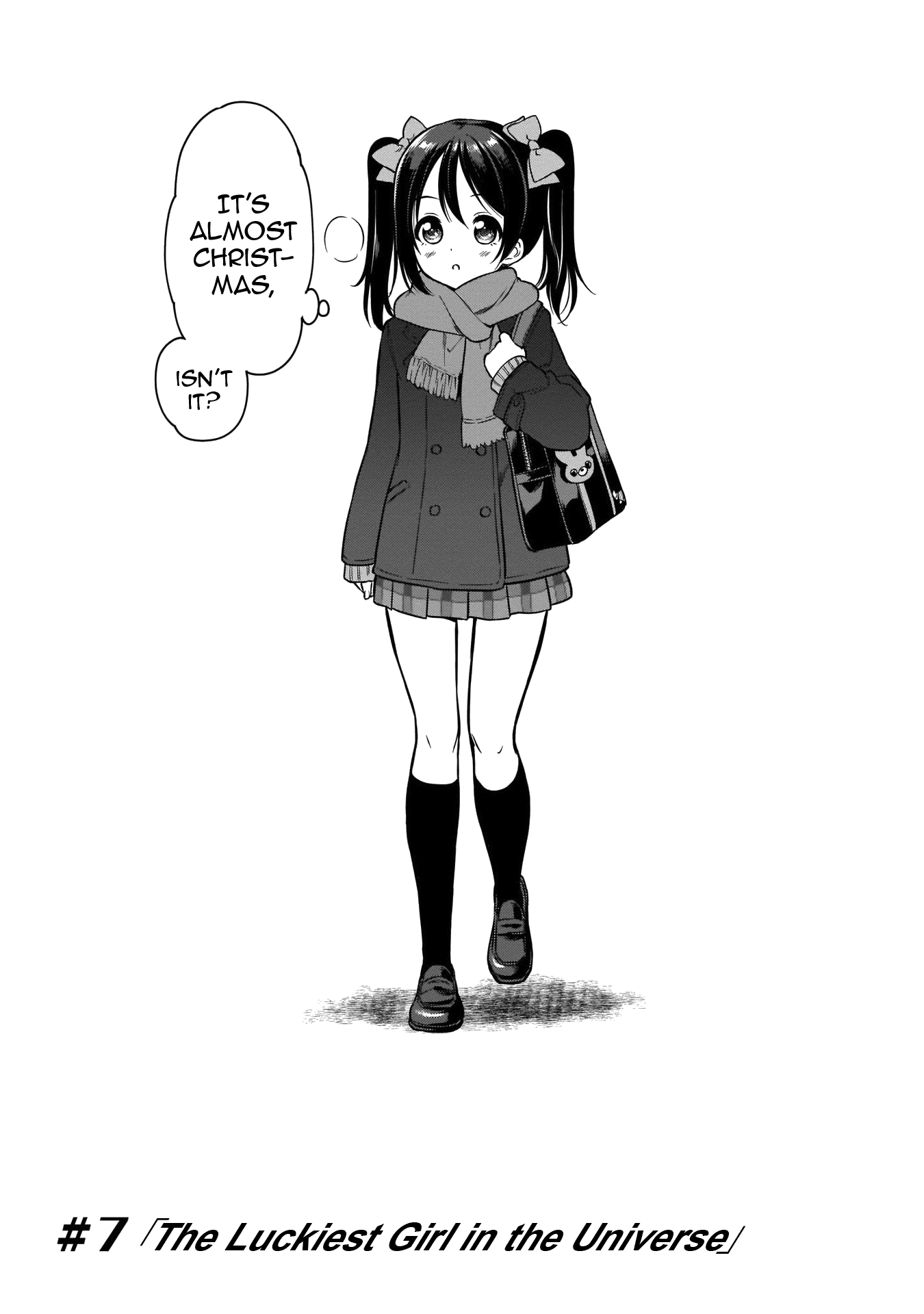 Love Live! School Idol Diary Special Edition Chapter 7 page 1 - Chapter 7: The Luckiest Girl in the Universe