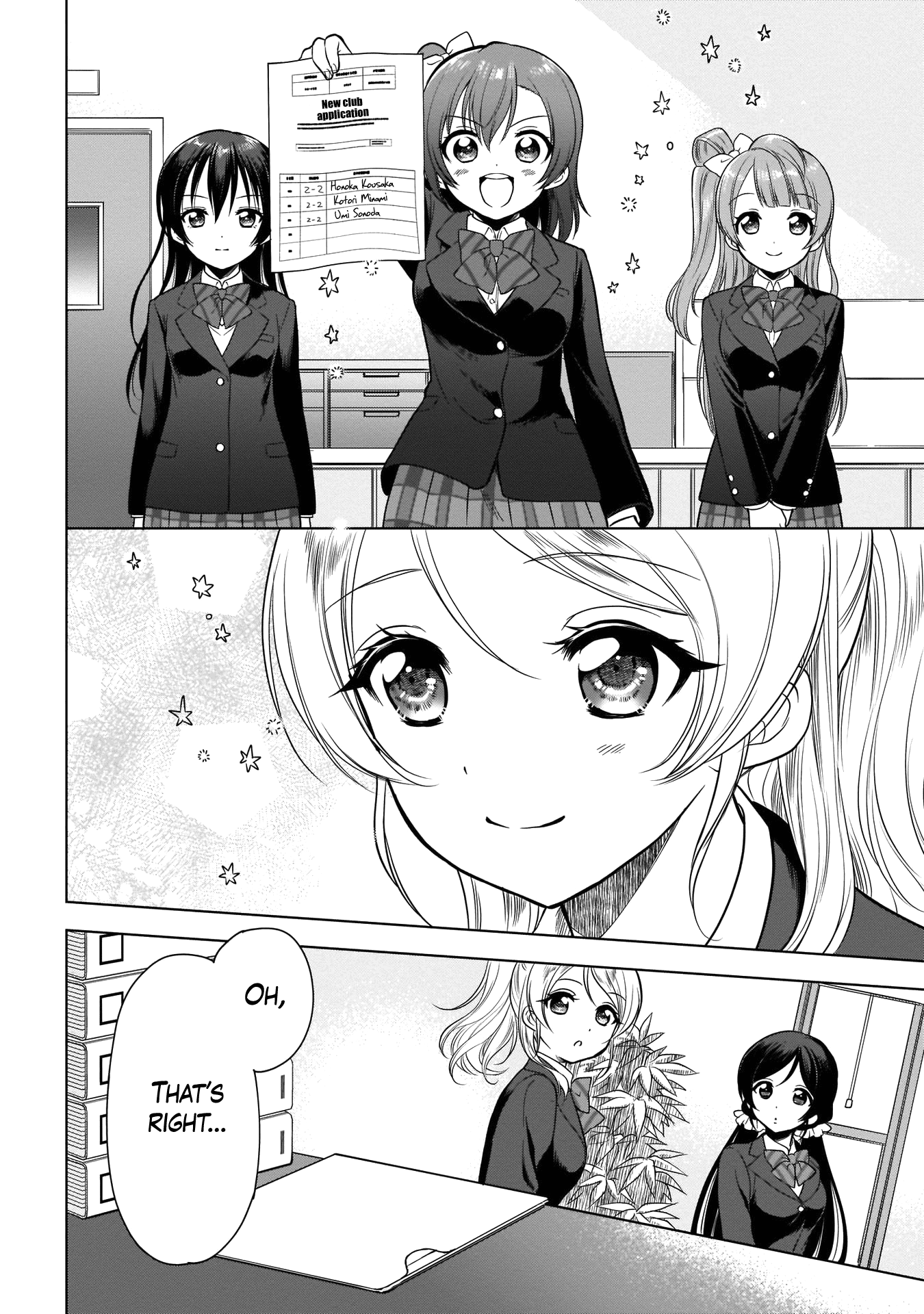 Love Live! School Idol Diary Special Edition Chapter 9 page 10 - Chapter 9: Passing the Baton♪