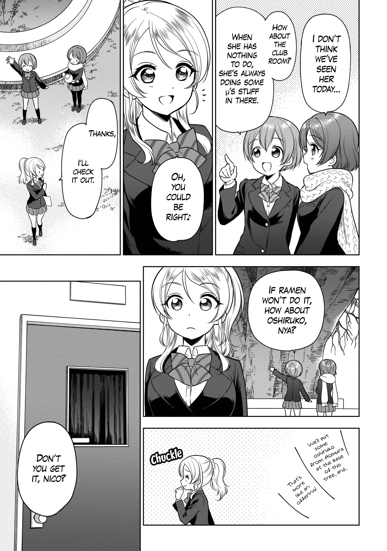 Love Live! School Idol Diary Special Edition Chapter 9 page 15 - Chapter 9: Passing the Baton♪