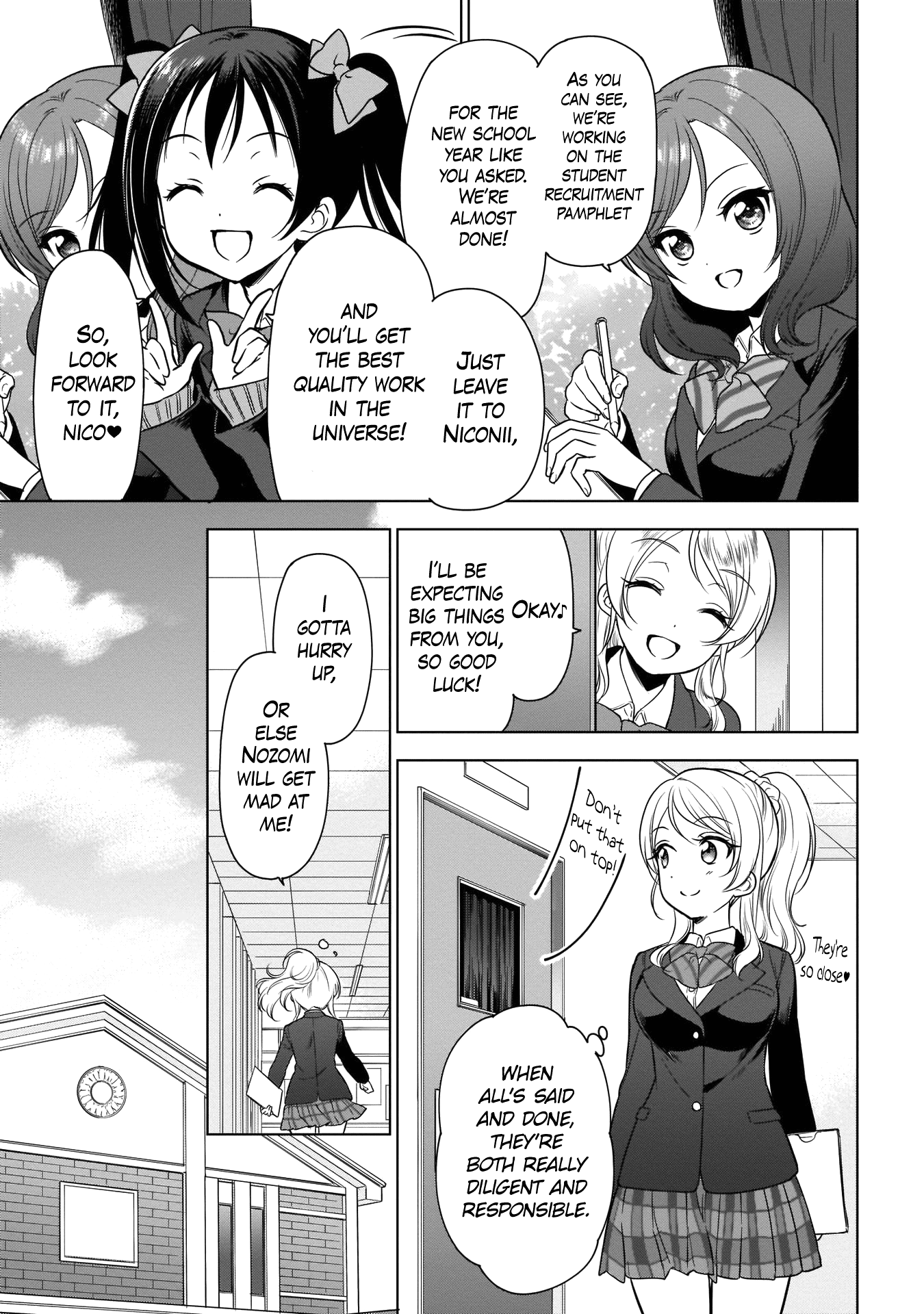 Love Live! School Idol Diary Special Edition Chapter 9 page 19 - Chapter 9: Passing the Baton♪