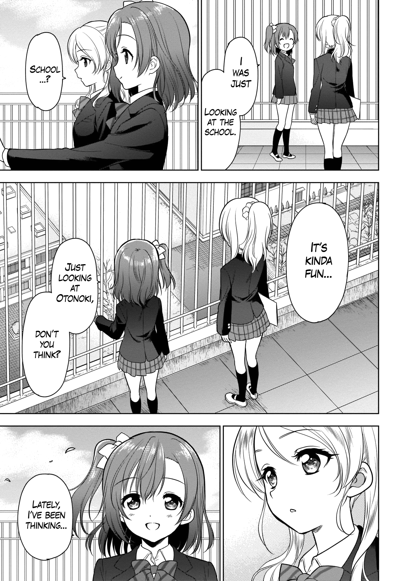Love Live! School Idol Diary Special Edition Chapter 9 page 25 - Chapter 9: Passing the Baton♪
