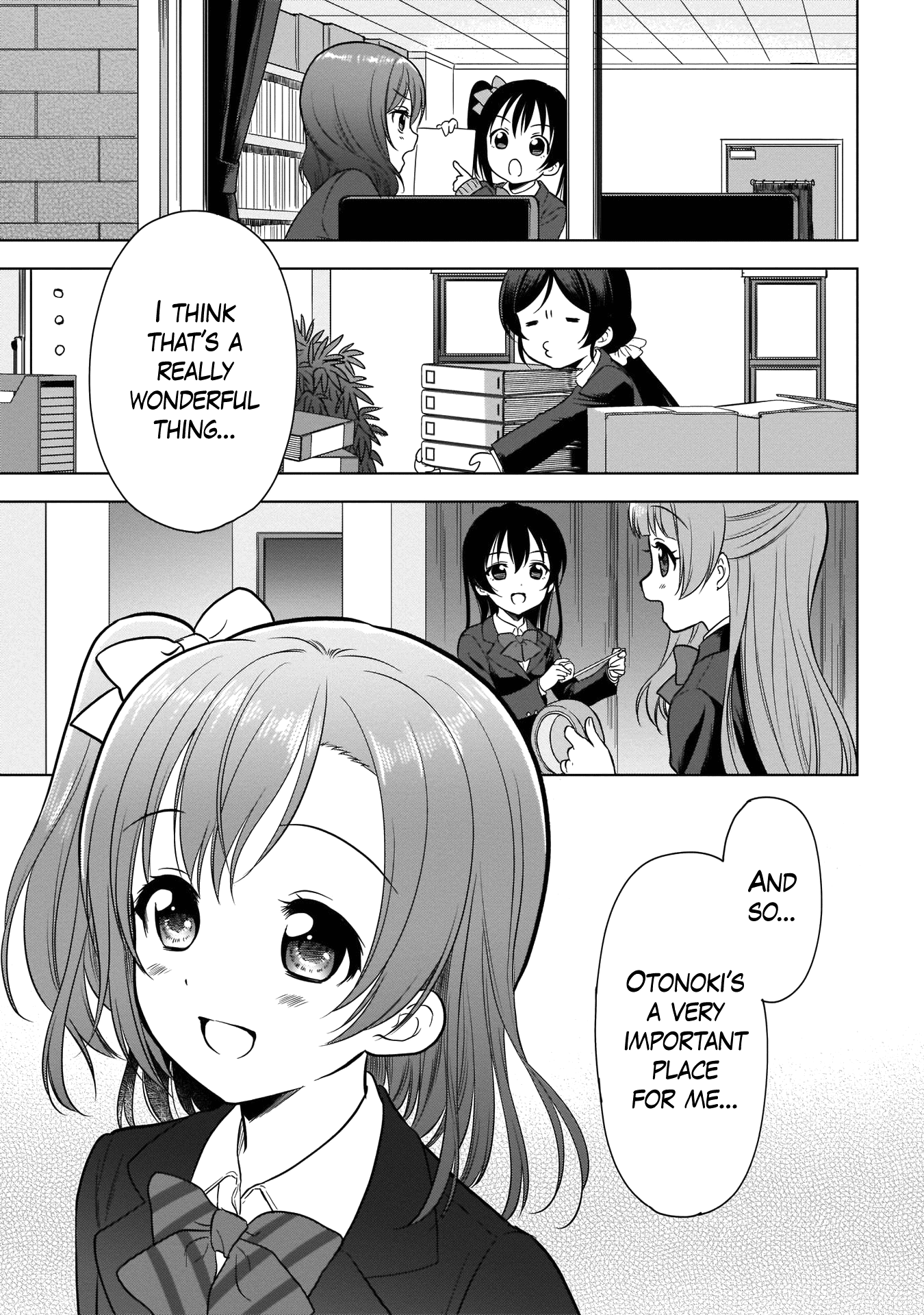 Love Live! School Idol Diary Special Edition Chapter 9 page 31 - Chapter 9: Passing the Baton♪
