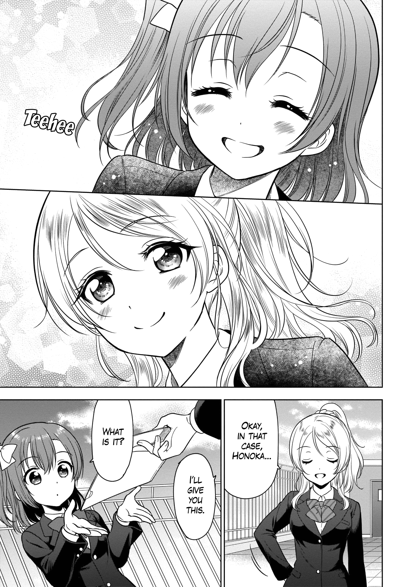 Love Live! School Idol Diary Special Edition Chapter 9 page 33 - Chapter 9: Passing the Baton♪