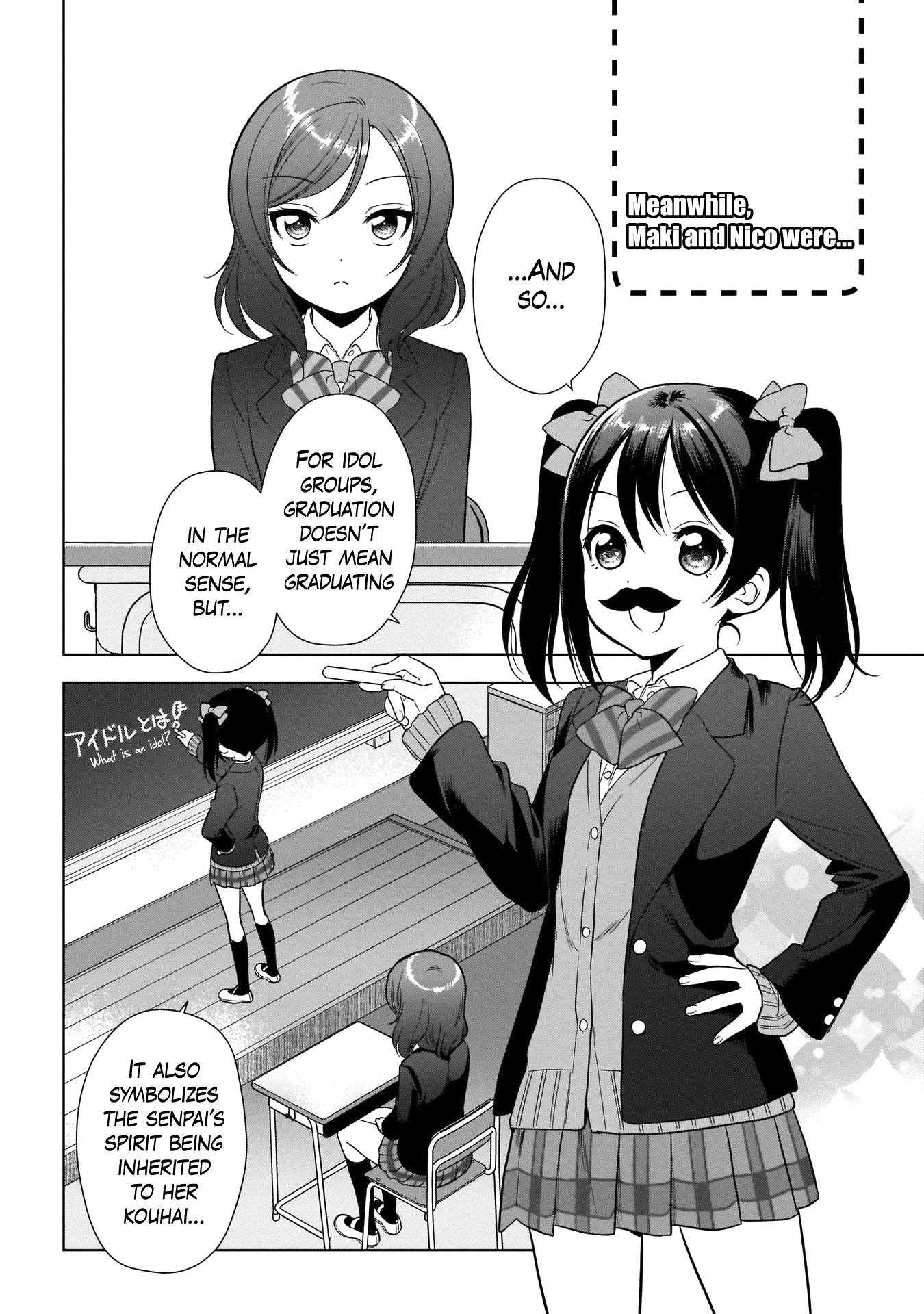Love Live! School Idol Diary Special Edition Chapter 9 page 38 - Chapter 9: Passing the Baton♪