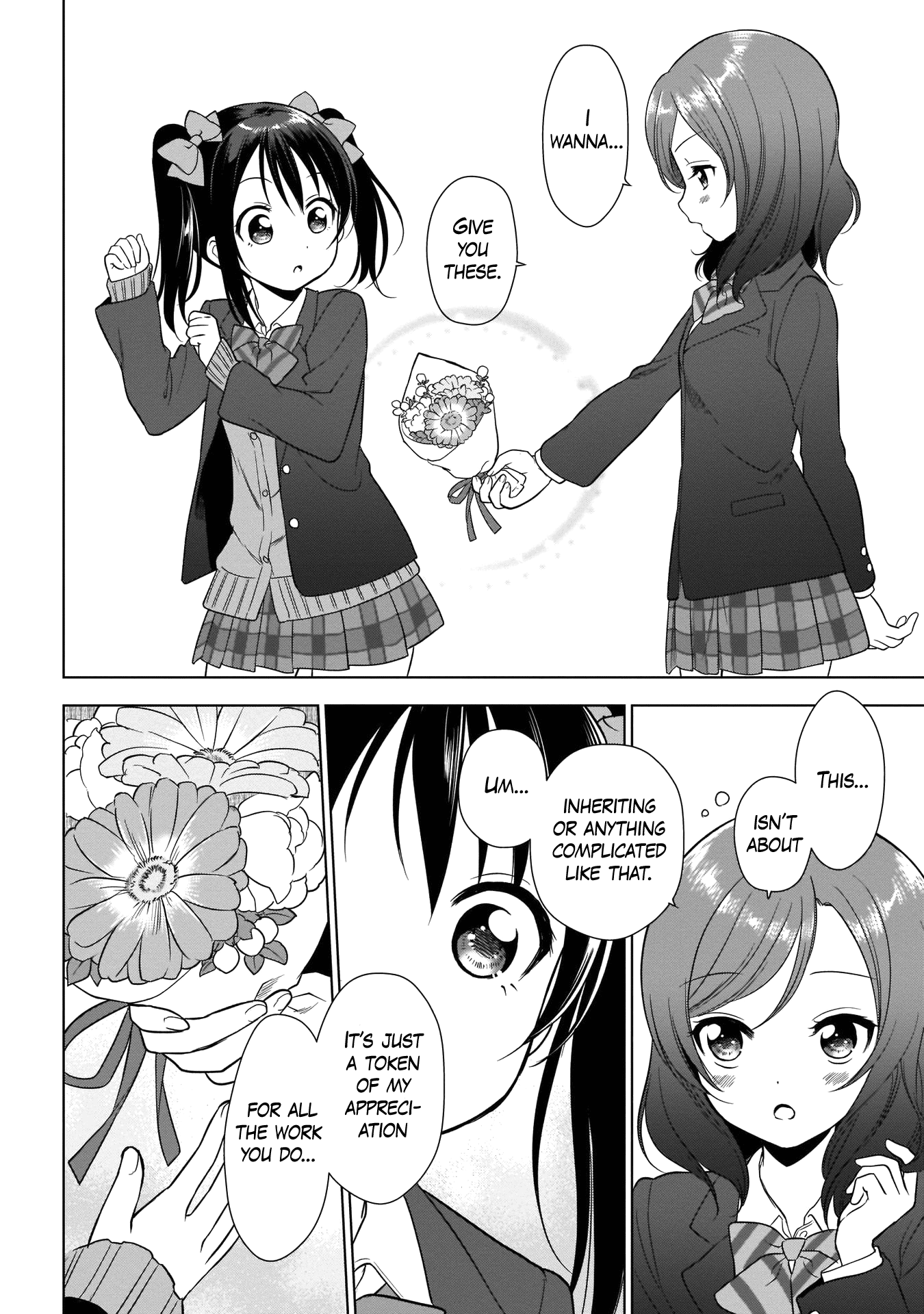 Love Live! School Idol Diary Special Edition Chapter 9 page 40 - Chapter 9: Passing the Baton♪