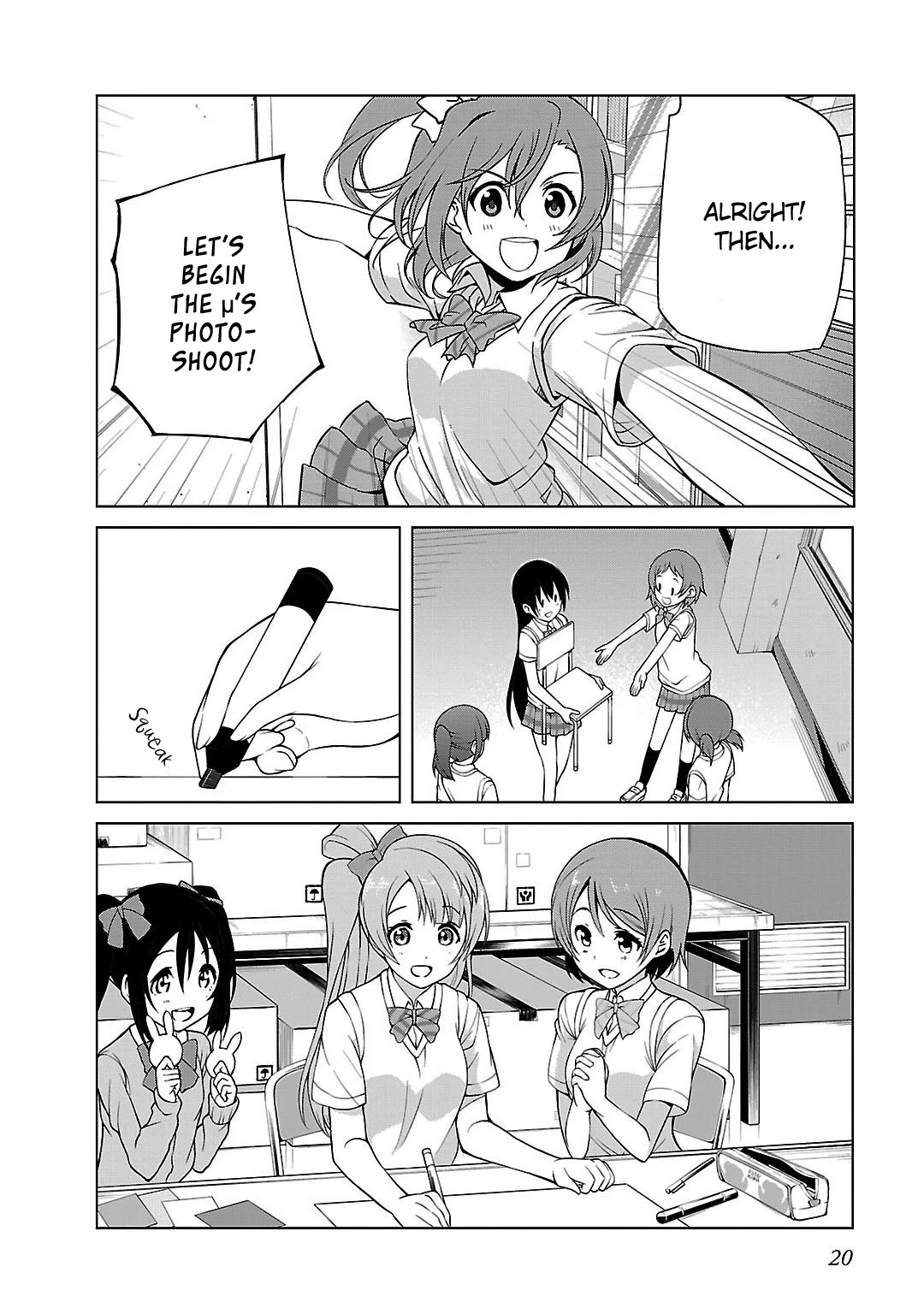 Love Live! School Idol Diary Chapter 1 page 21 - Chapter 1: Idol Photoshoot!