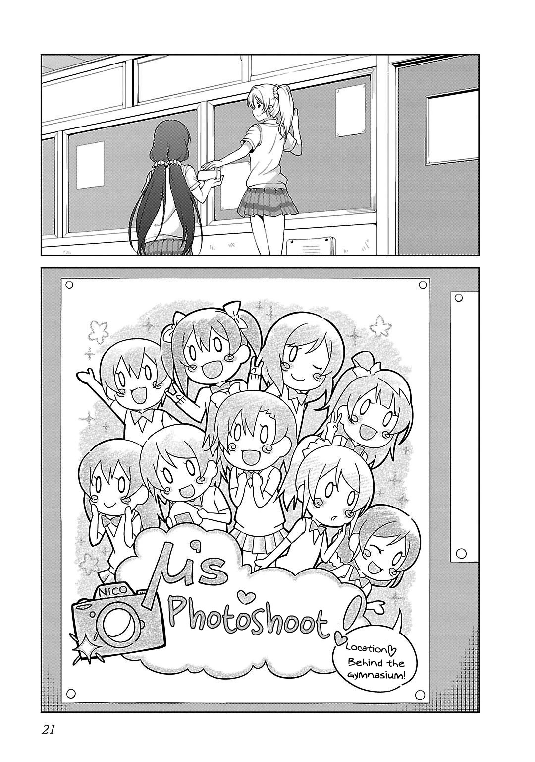 Love Live! School Idol Diary Chapter 1 page 22 - Chapter 1: Idol Photoshoot!
