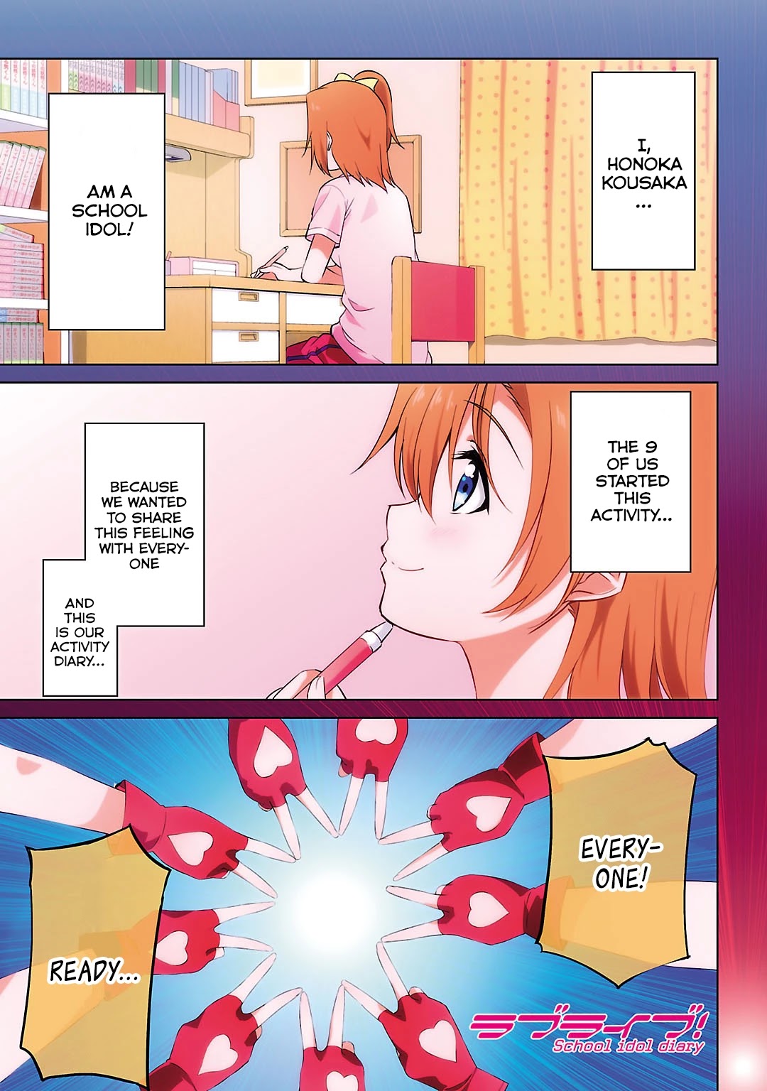 Love Live! School Idol Diary Chapter 1 page 3 - Chapter 1: Idol Photoshoot!