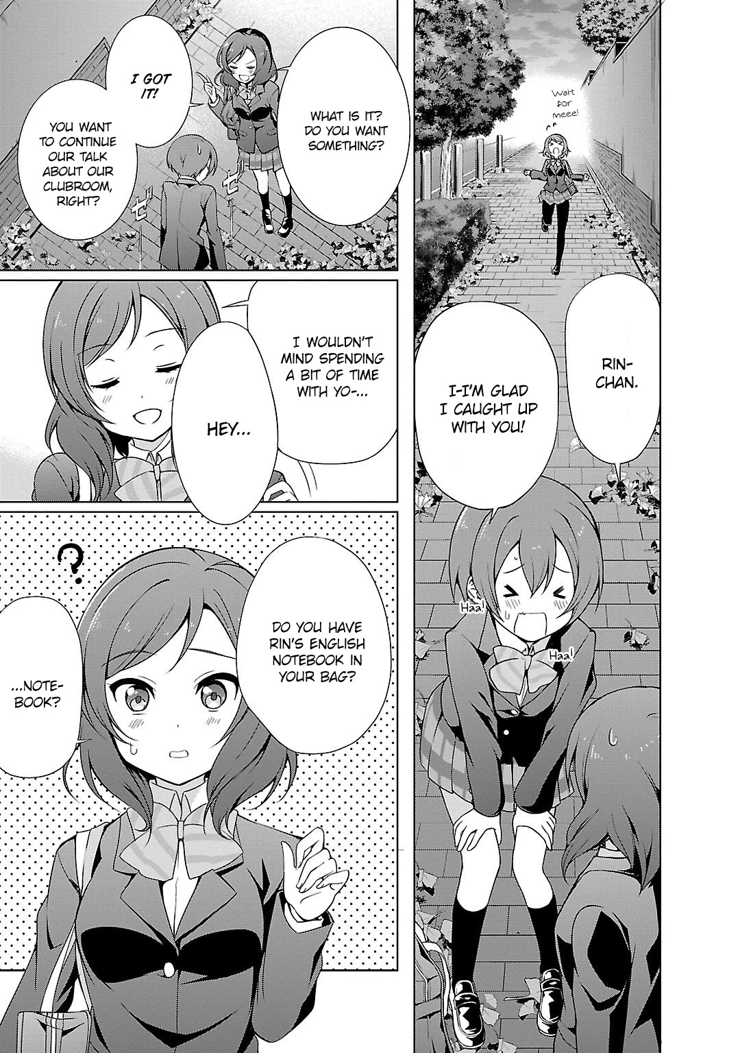 Love Live! School Idol Diary Chapter 10 page 5 - Chapter 10: On My Way Home.
