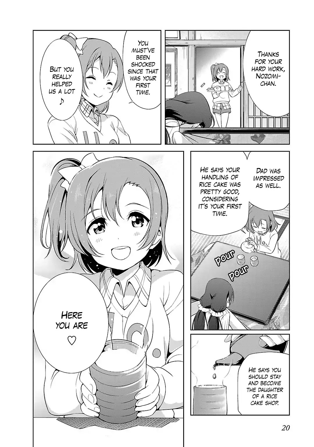 Love Live! School Idol Diary Chapter 11 page 22 - Chapter 11: The New Year's God Has Come