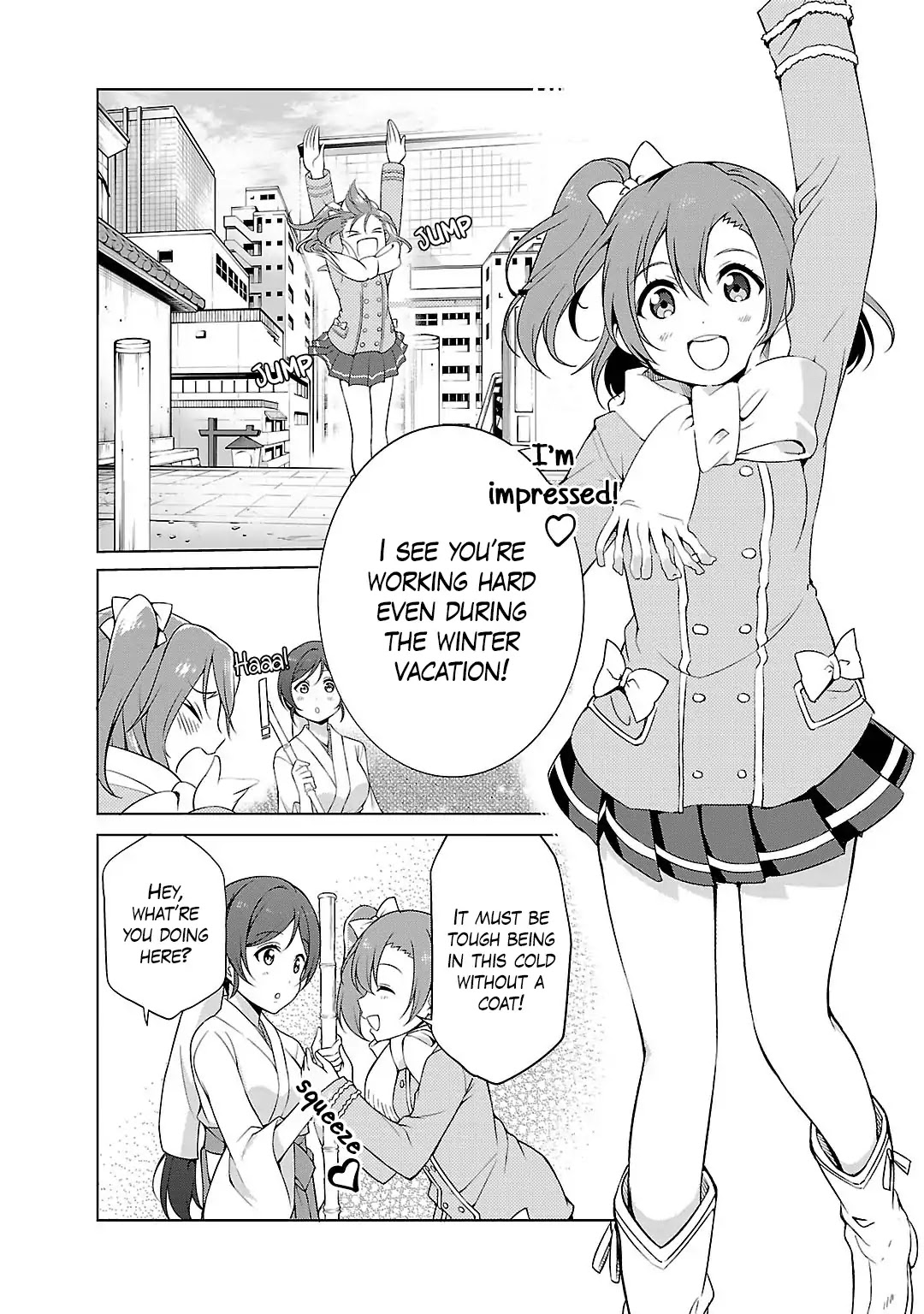 Love Live! School Idol Diary Chapter 11 page 8 - Chapter 11: The New Year's God Has Come
