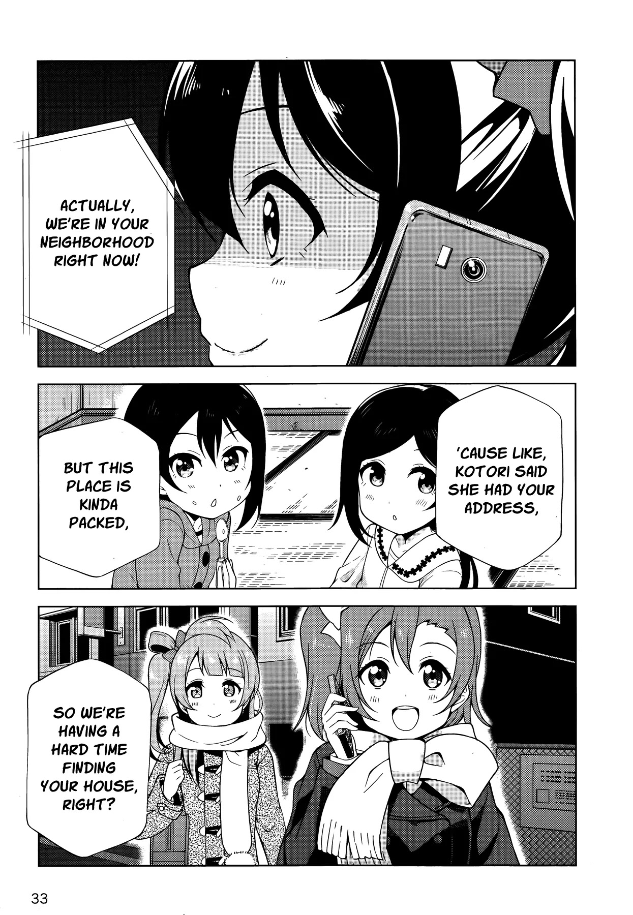 Love Live! School Idol Diary Chapter 12 page 16 - Chapter 12: Go Home!