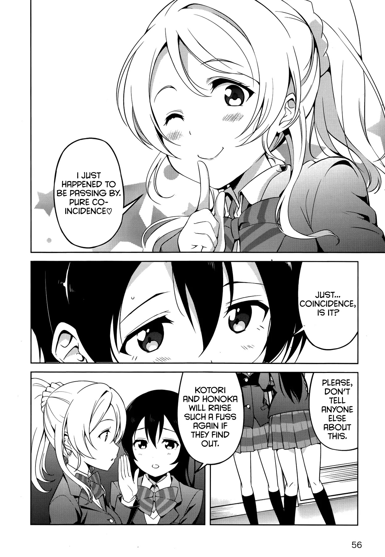 Love Live! School Idol Diary Chapter 13 page 6 - Chapter 13: Our Secret