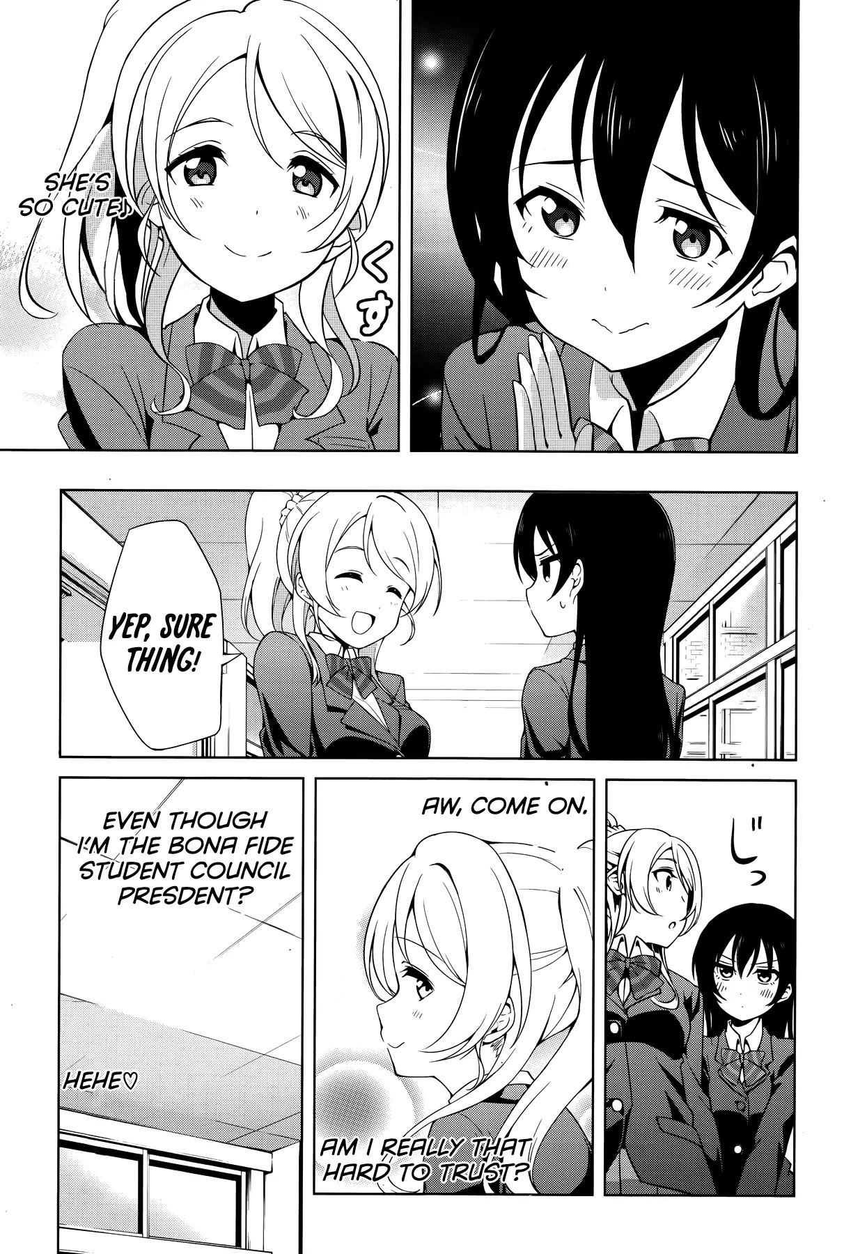 Love Live! School Idol Diary Chapter 13 page 7 - Chapter 13: Our Secret