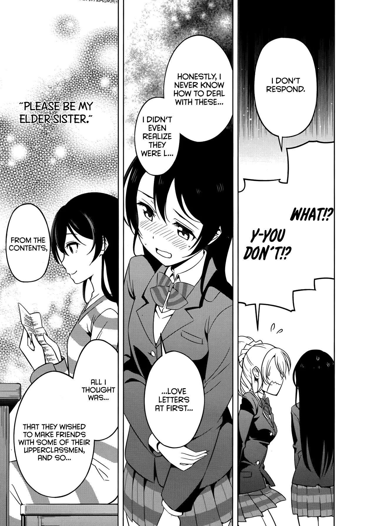 Love Live! School Idol Diary Chapter 13 page 9 - Chapter 13: Our Secret