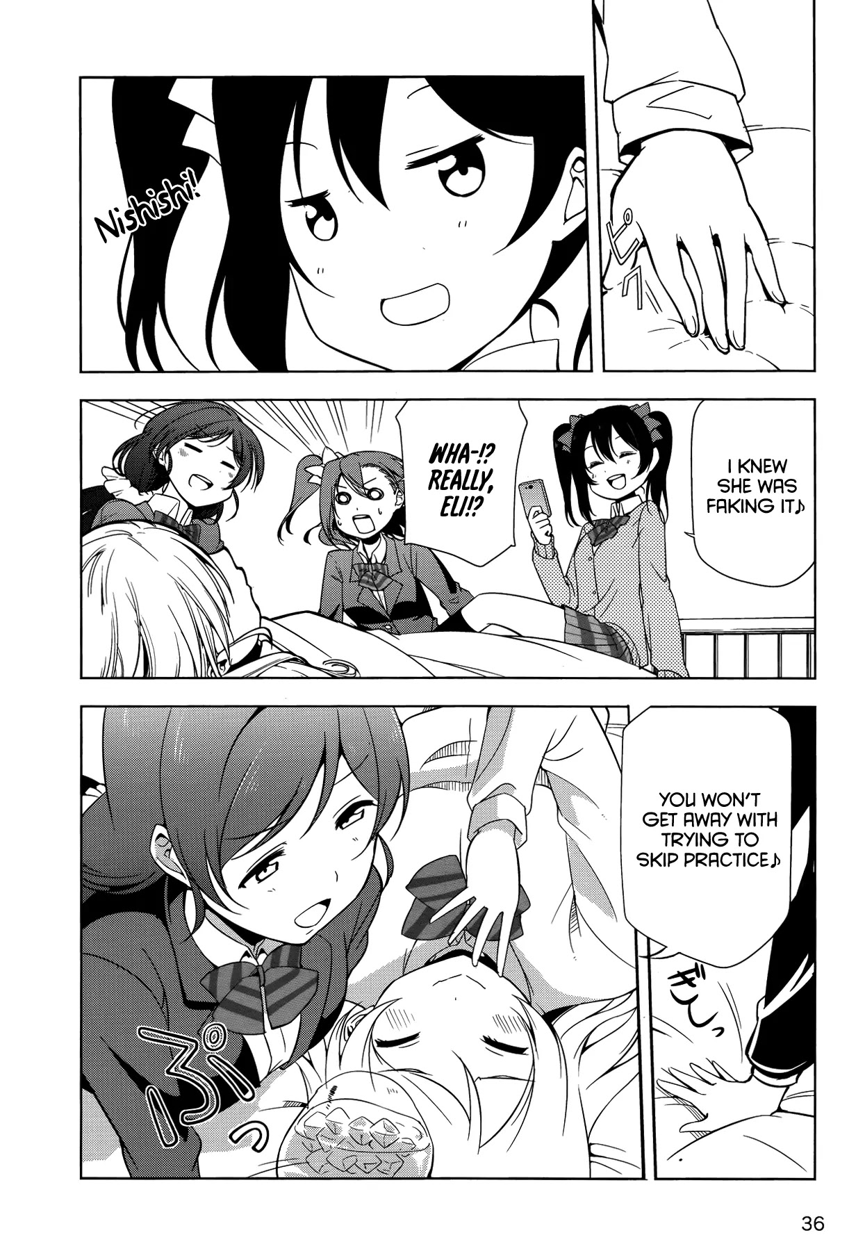 Love Live! School Idol Diary Chapter 15 page 19 - Chapter 15: The Cherry Blossom Tree in the Courtyard