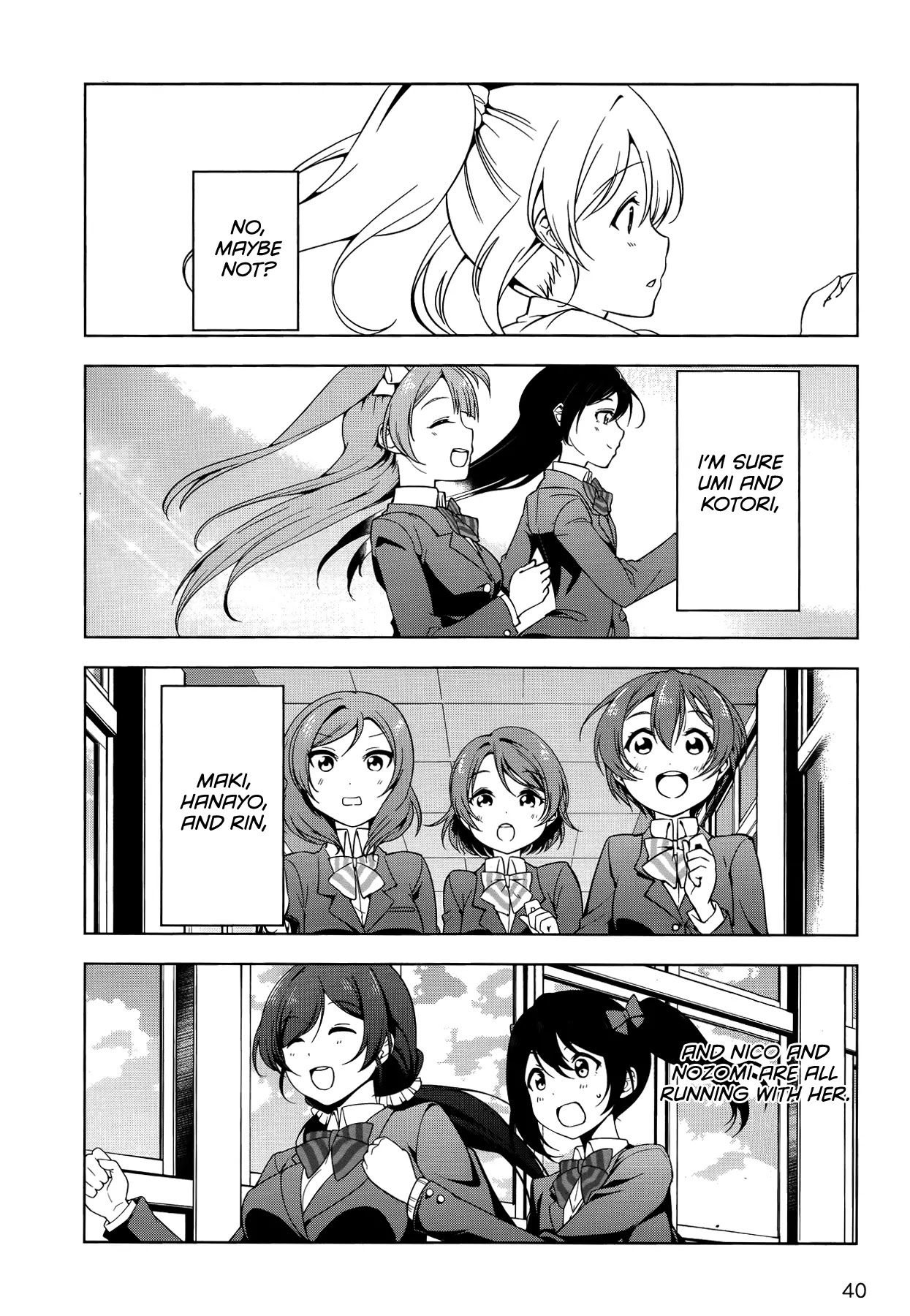 Love Live! School Idol Diary Chapter 15 page 23 - Chapter 15: The Cherry Blossom Tree in the Courtyard