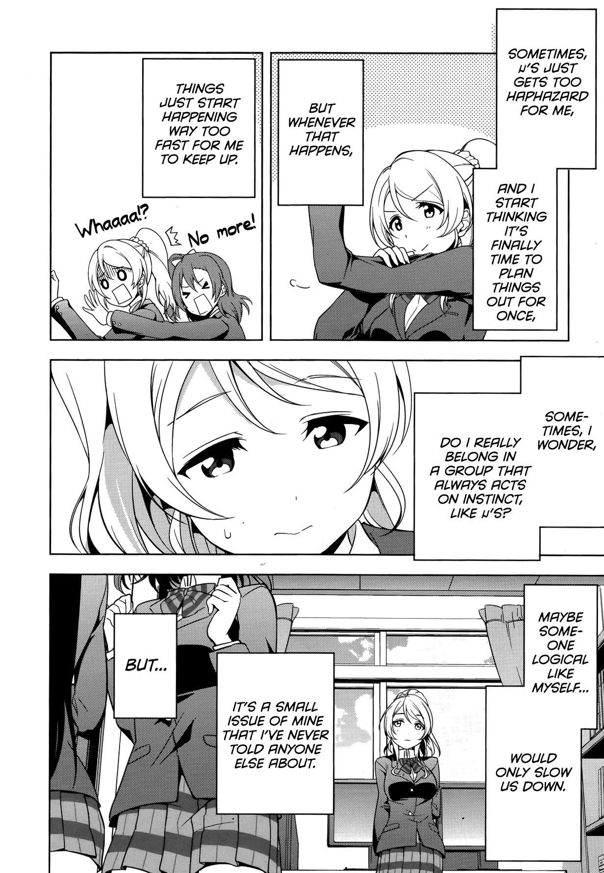 Love Live! School Idol Diary Chapter 15 page 25 - Chapter 15: The Cherry Blossom Tree in the Courtyard