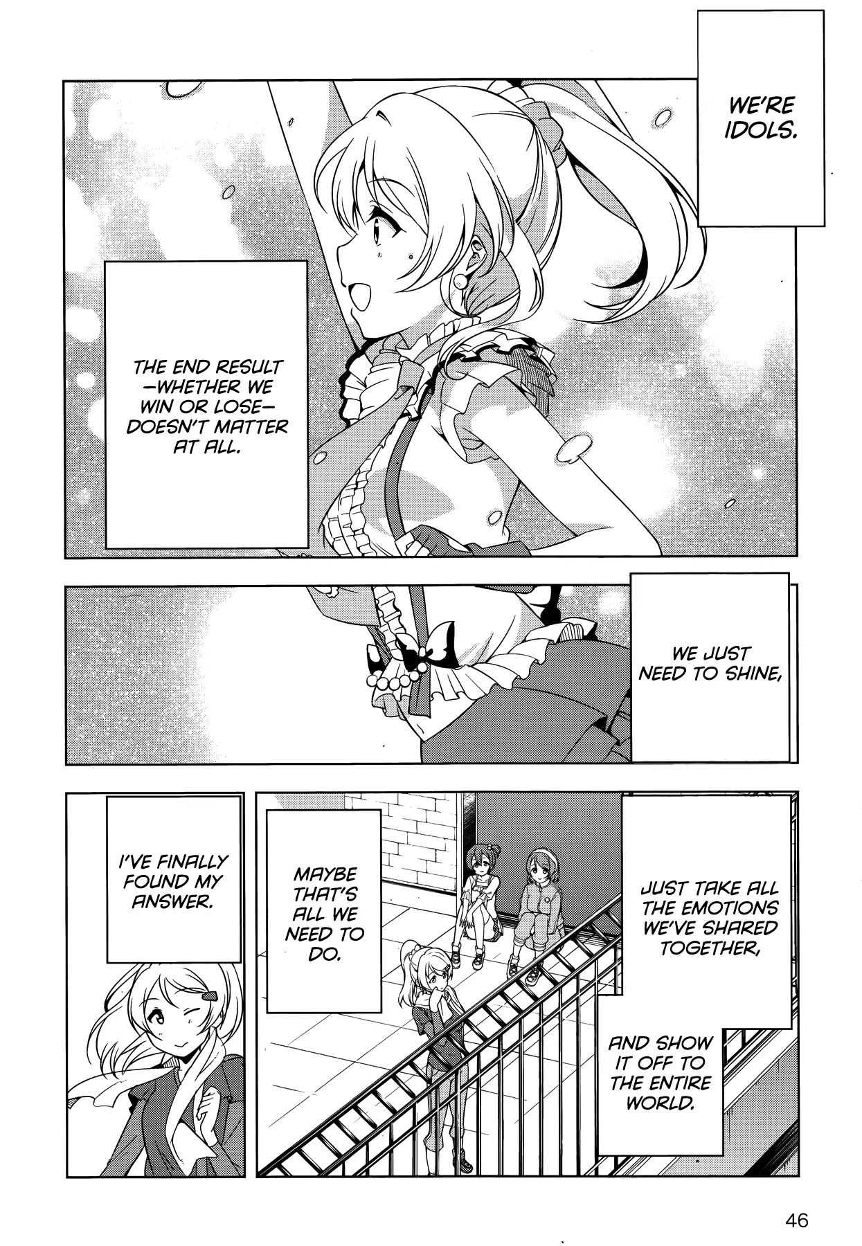 Love Live! School Idol Diary Chapter 15 page 29 - Chapter 15: The Cherry Blossom Tree in the Courtyard