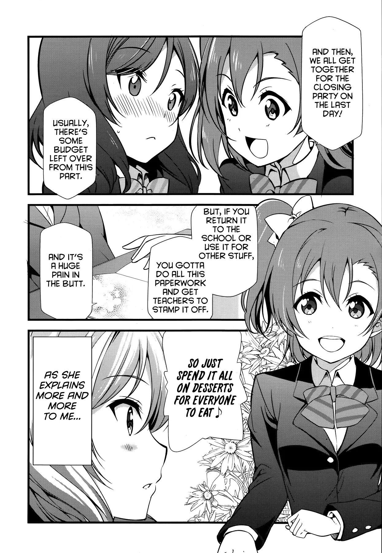 Love Live! School Idol Diary Chapter 16 page 14 - Chapter 16: First-Years Have it Rough!