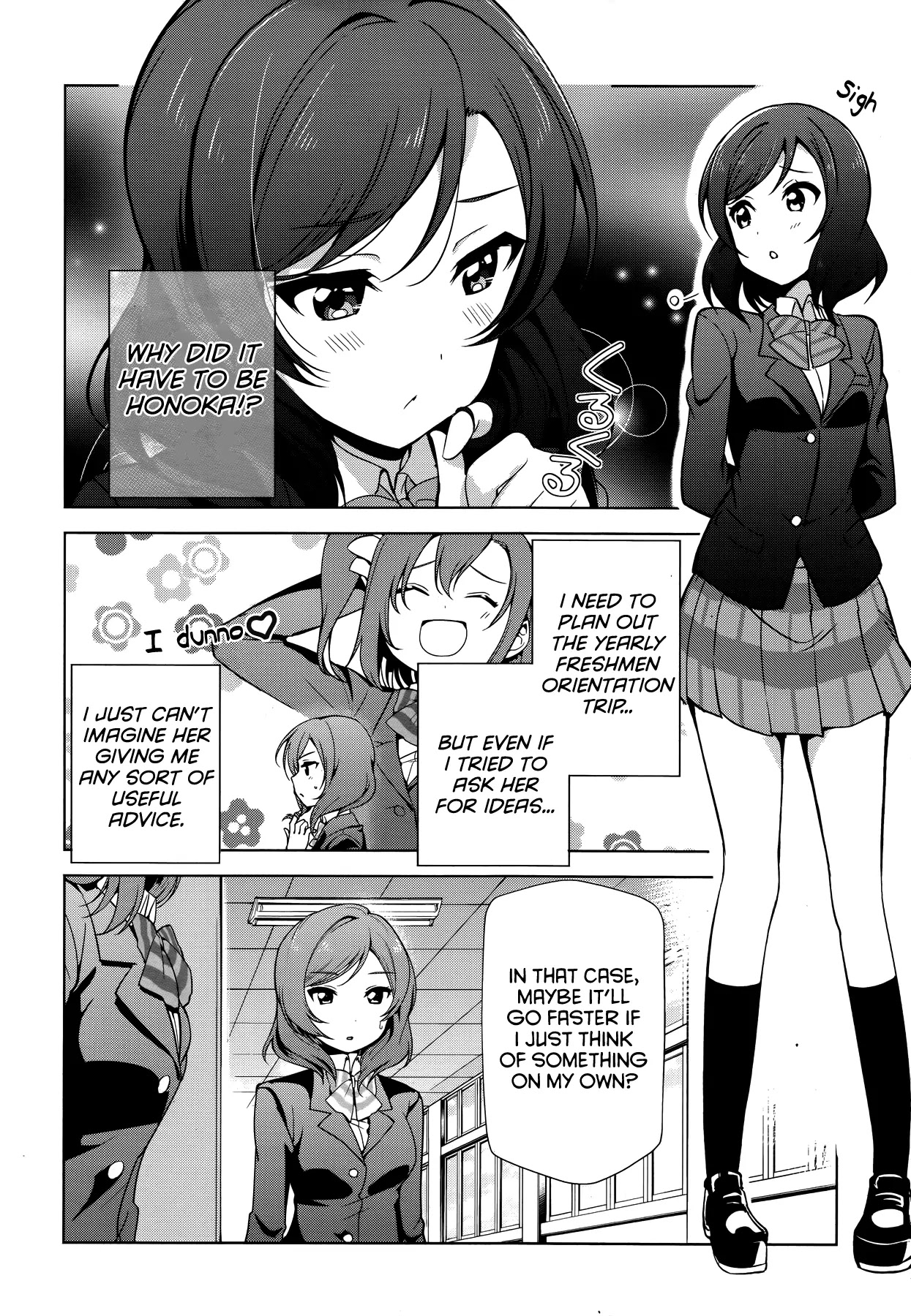Love Live! School Idol Diary Chapter 16 page 4 - Chapter 16: First-Years Have it Rough!
