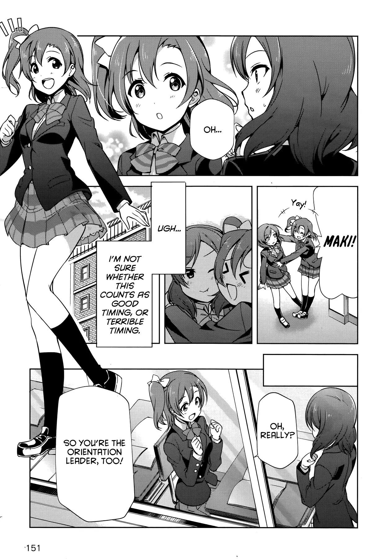 Love Live! School Idol Diary Chapter 16 page 5 - Chapter 16: First-Years Have it Rough!