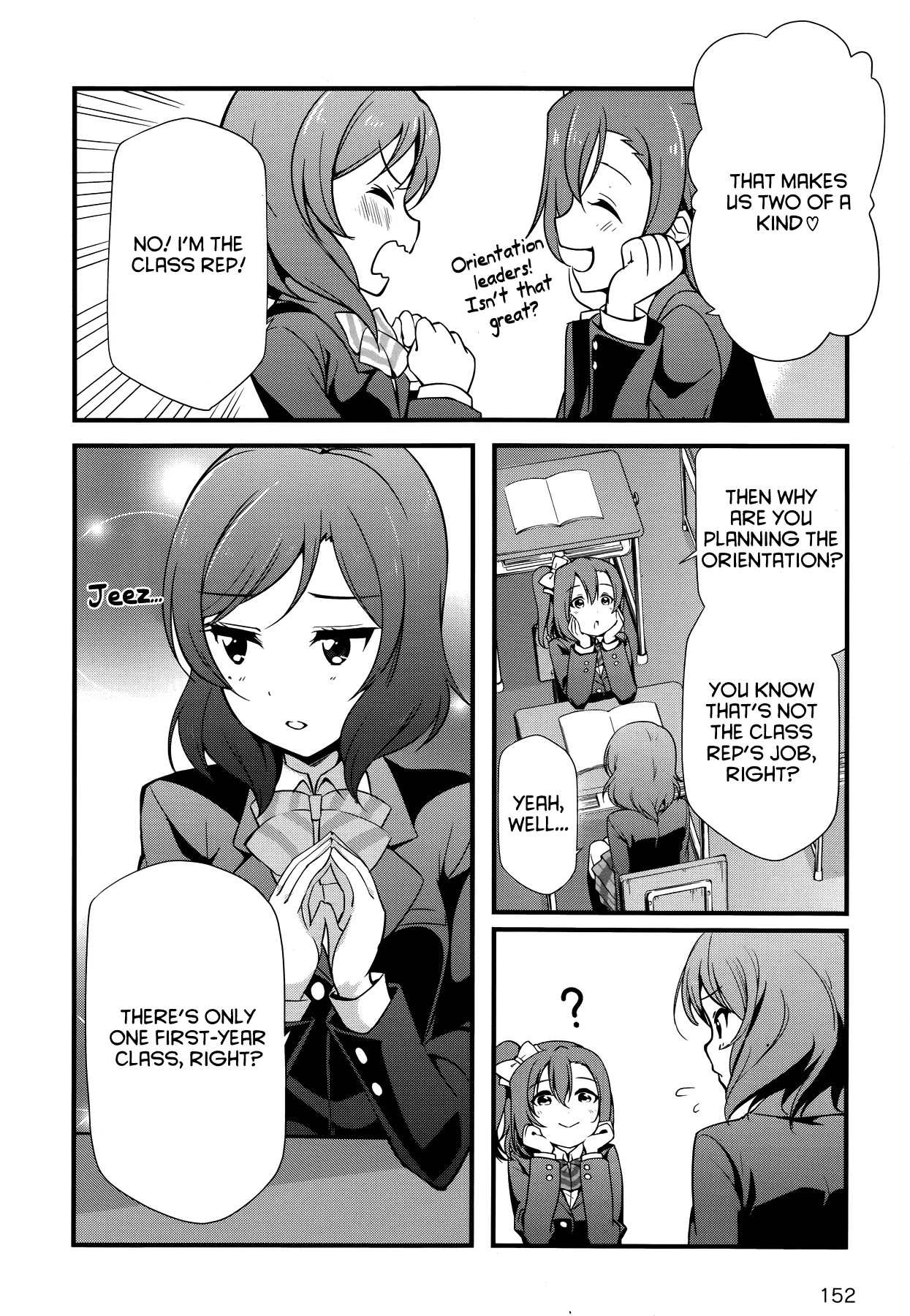 Love Live! School Idol Diary Chapter 16 page 6 - Chapter 16: First-Years Have it Rough!